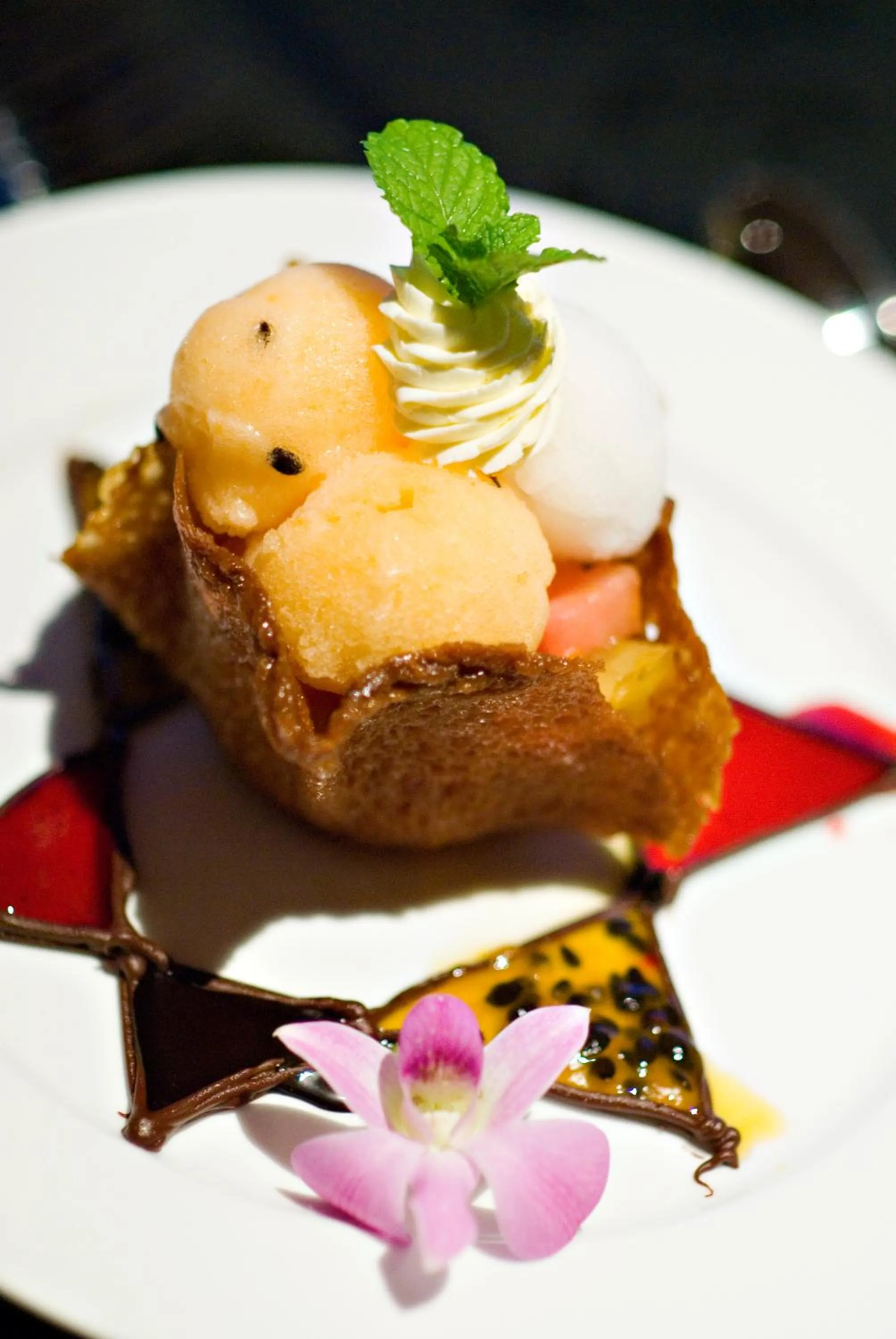 Restaurant/places to eat in Muri Beach Club Hotel