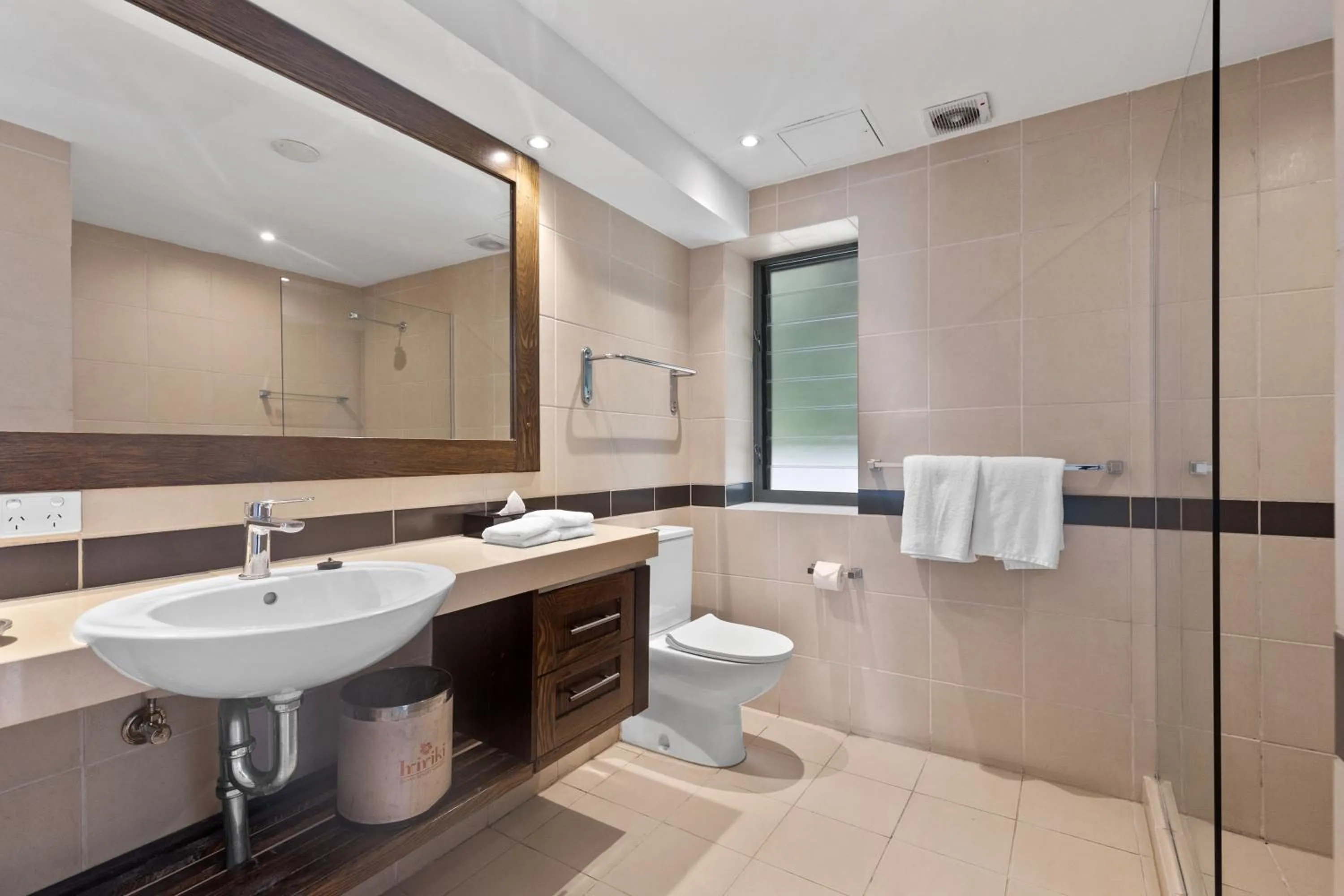 Toilet in Iririki Island Resort & Spa