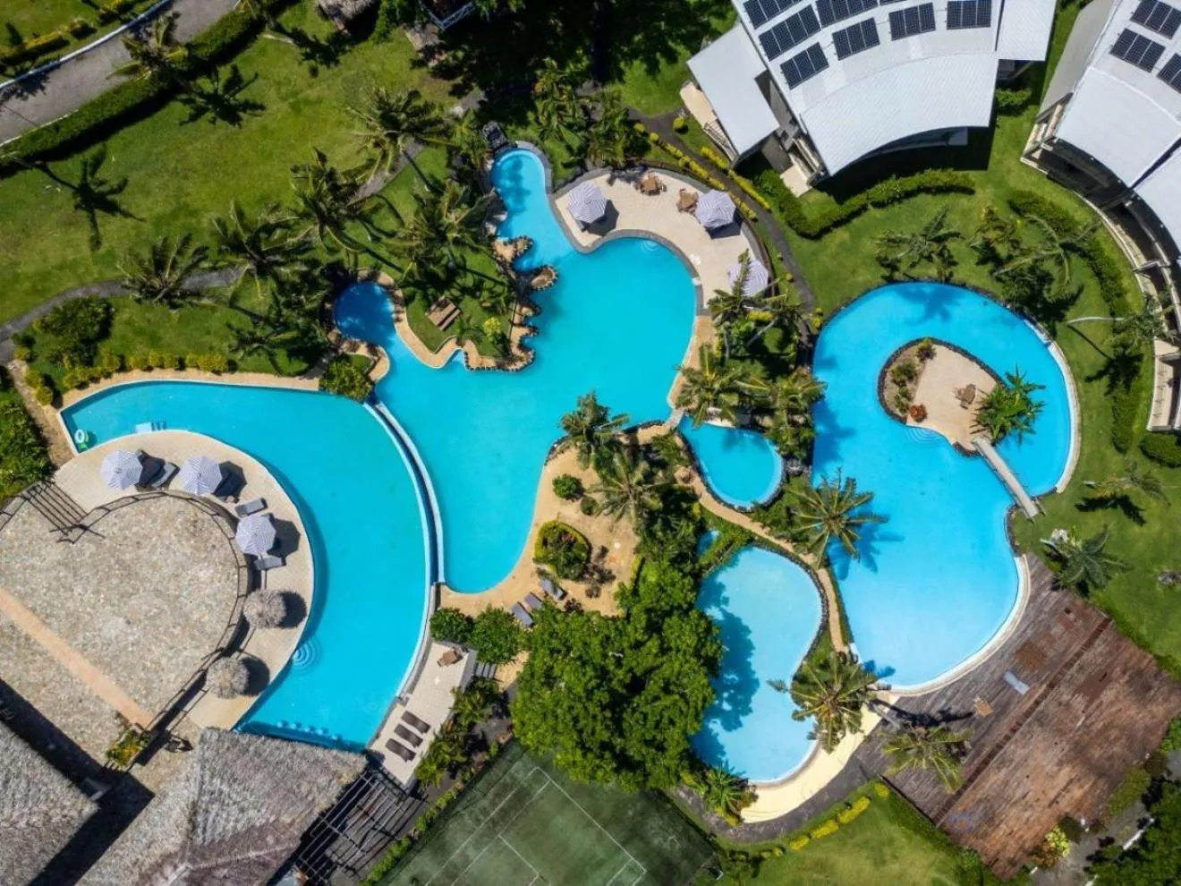 Pool view in Iririki Island Resort & Spa