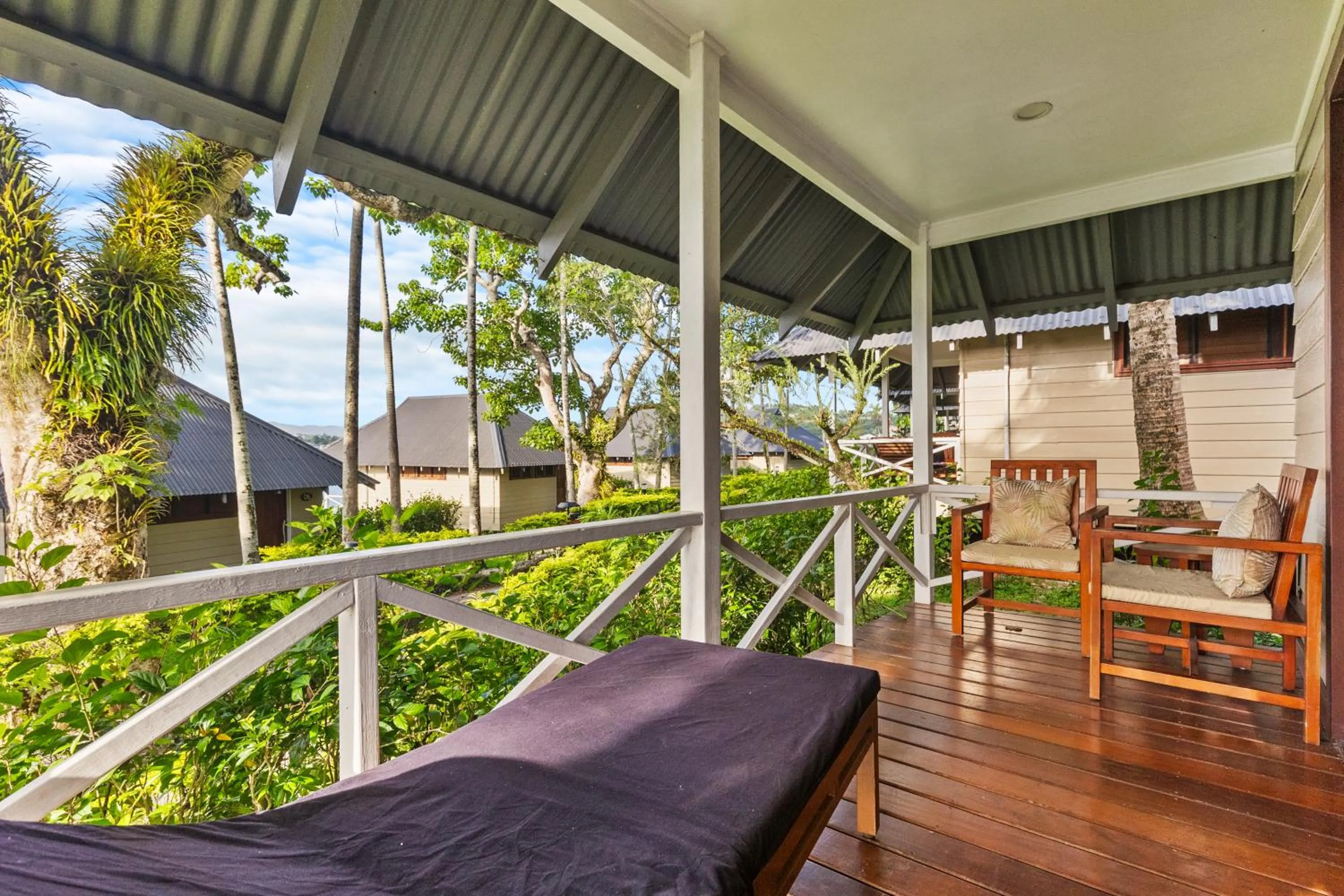 Patio in Iririki Island Resort & Spa