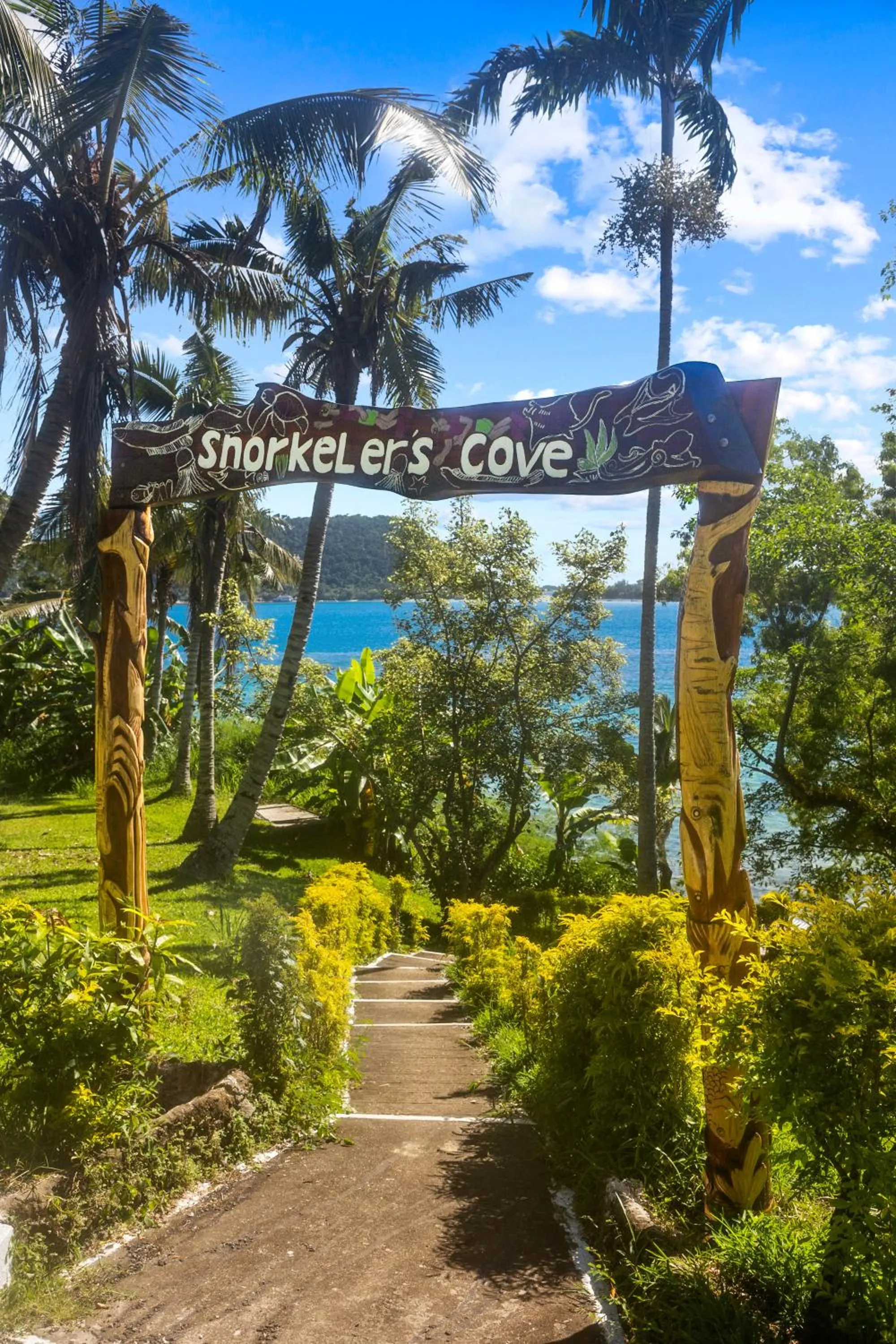 Snorkeling in Iririki Island Resort & Spa