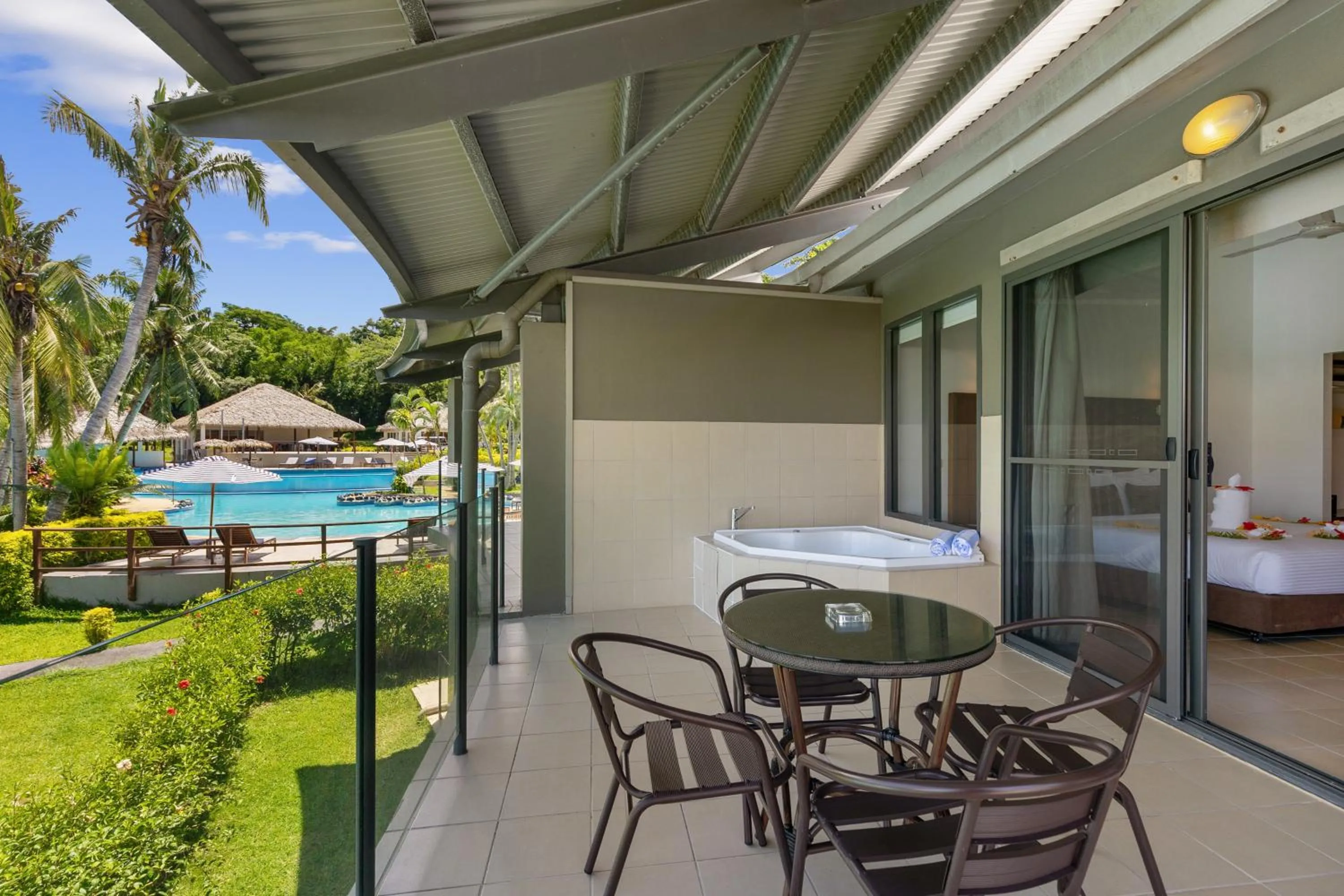 Balcony/Terrace in Iririki Island Resort & Spa