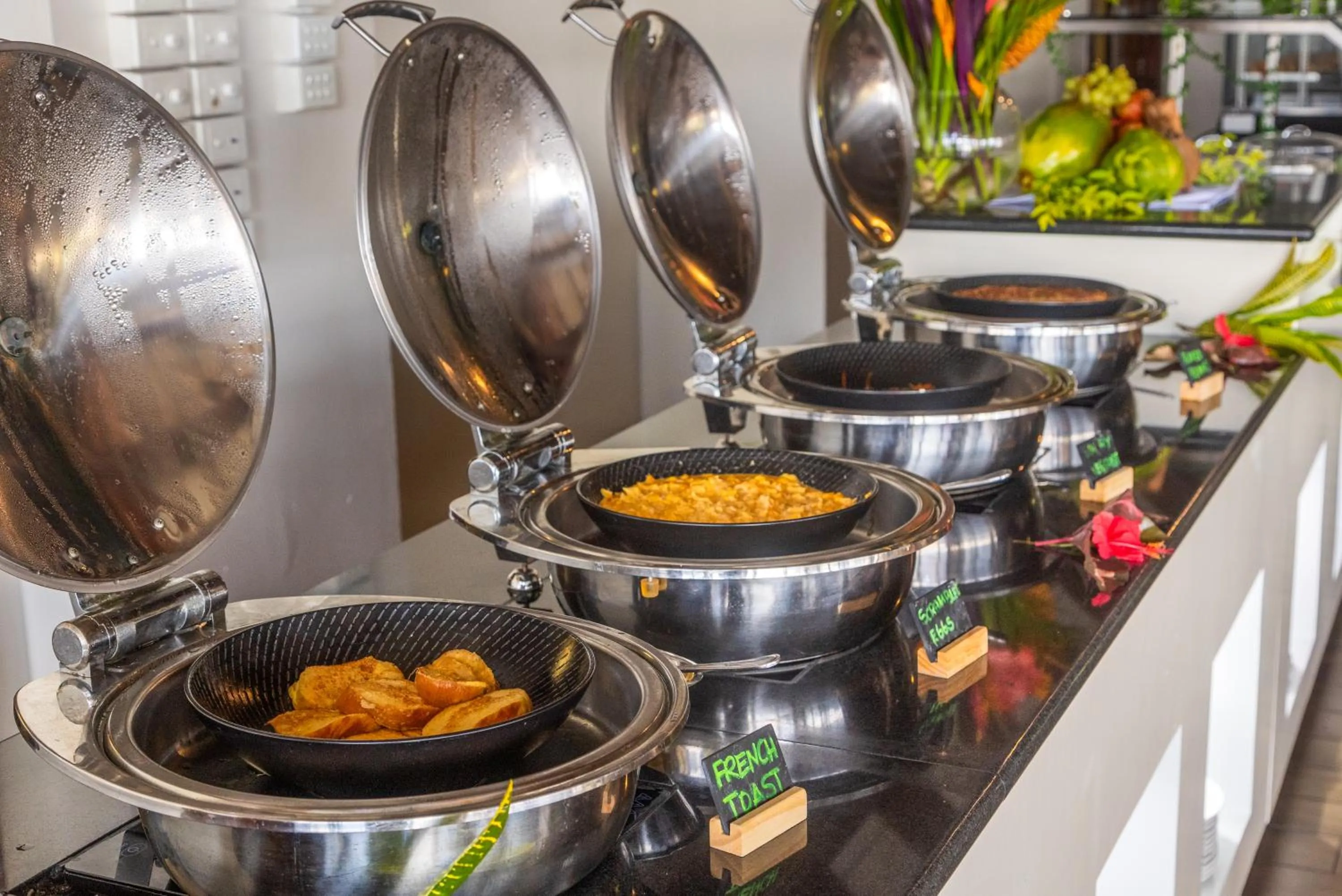 Breakfast in Iririki Island Resort & Spa