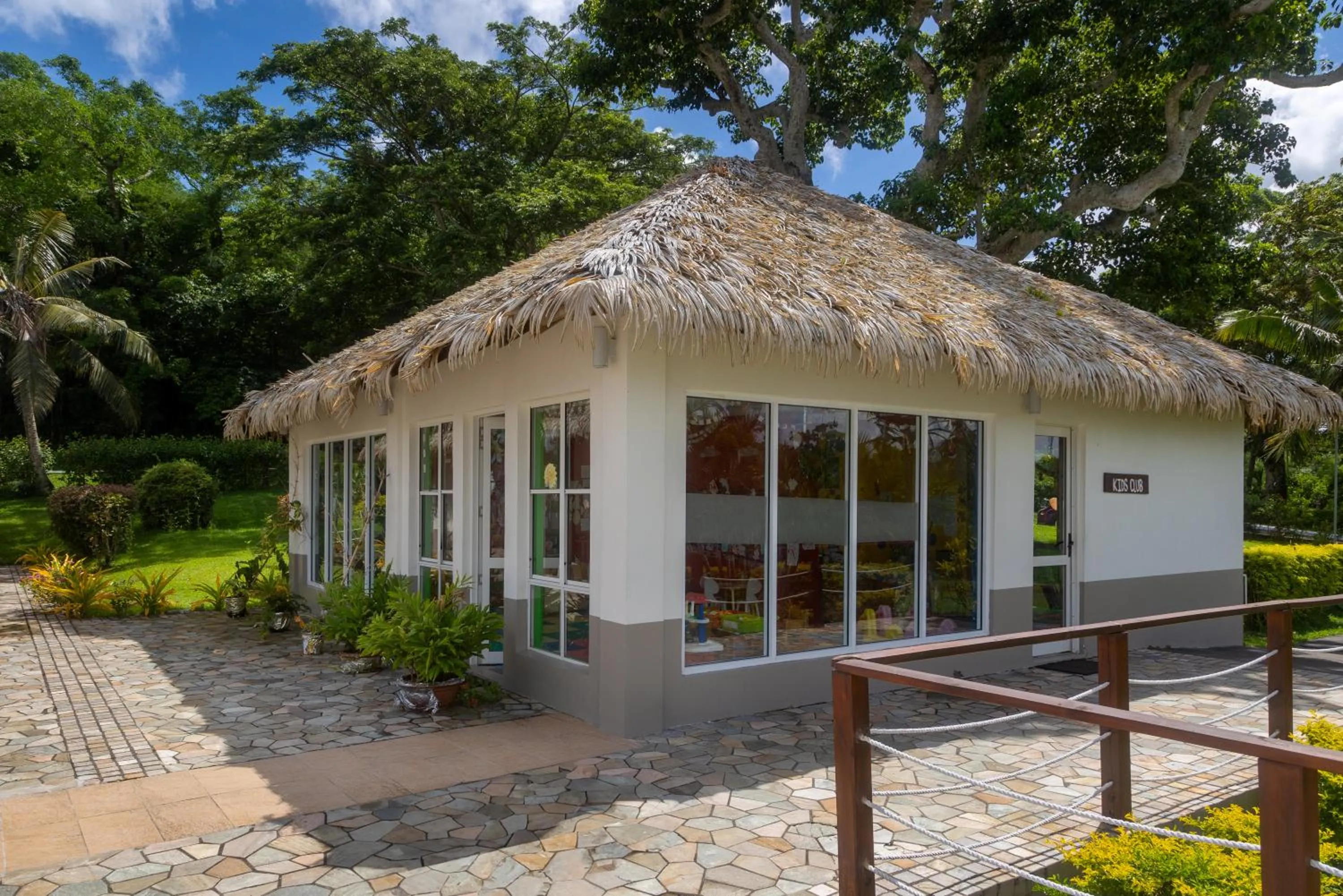 Children play ground in Iririki Island Resort & Spa