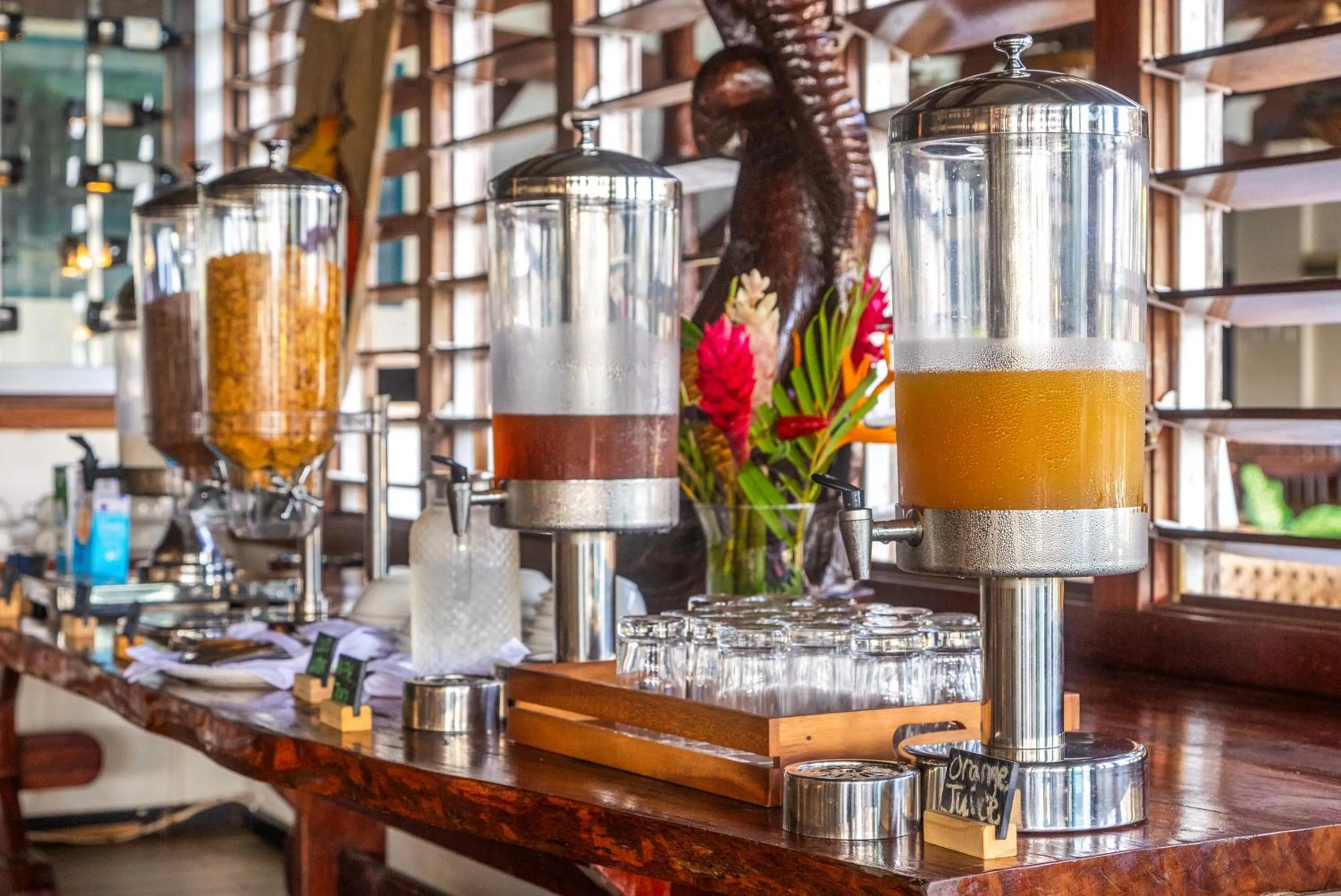 Breakfast in Iririki Island Resort & Spa