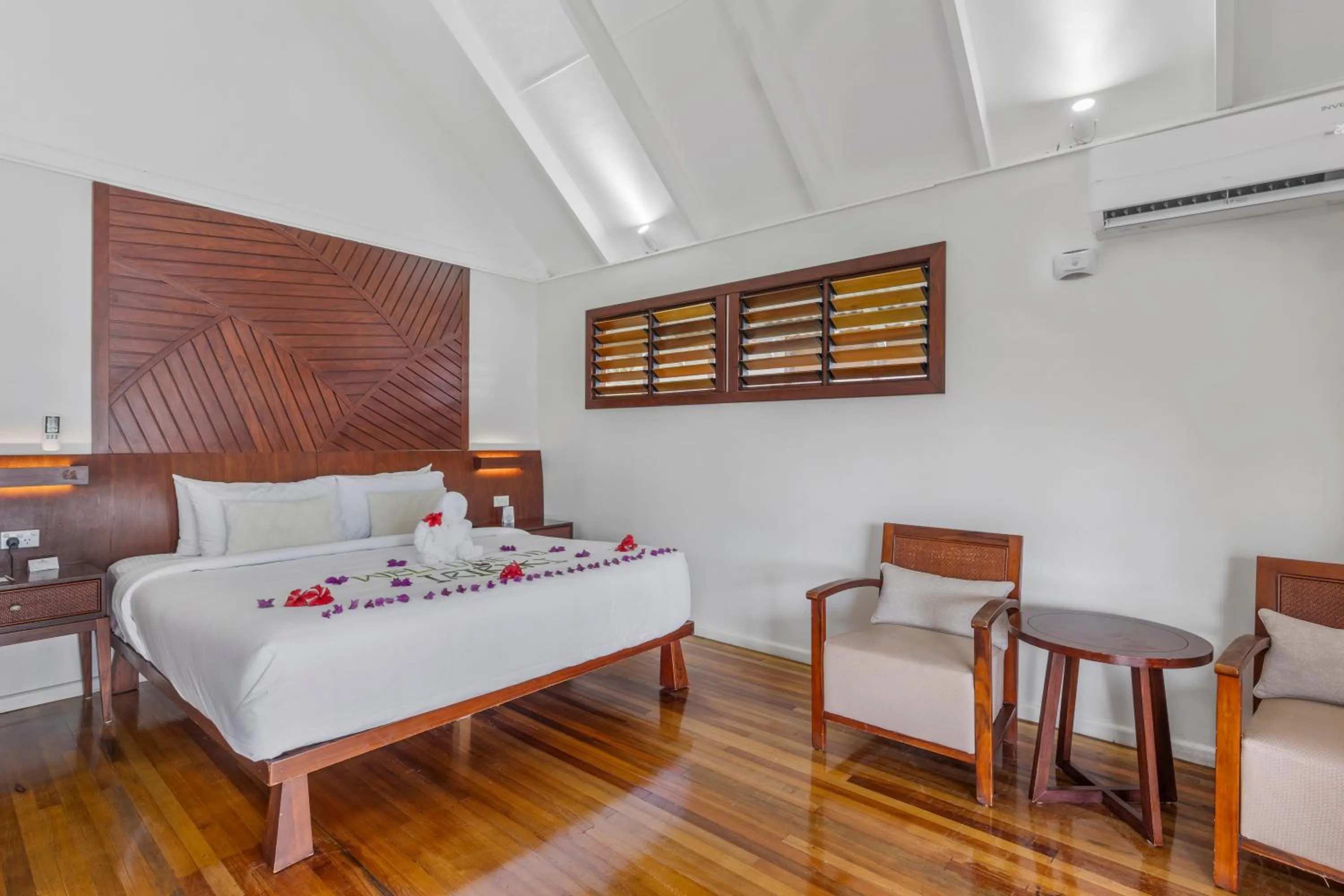 Bedroom, Bed in Iririki Island Resort & Spa