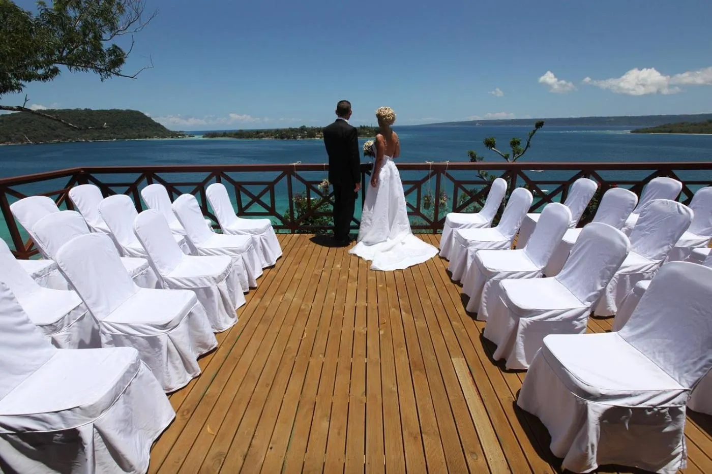 wedding in Iririki Island Resort & Spa