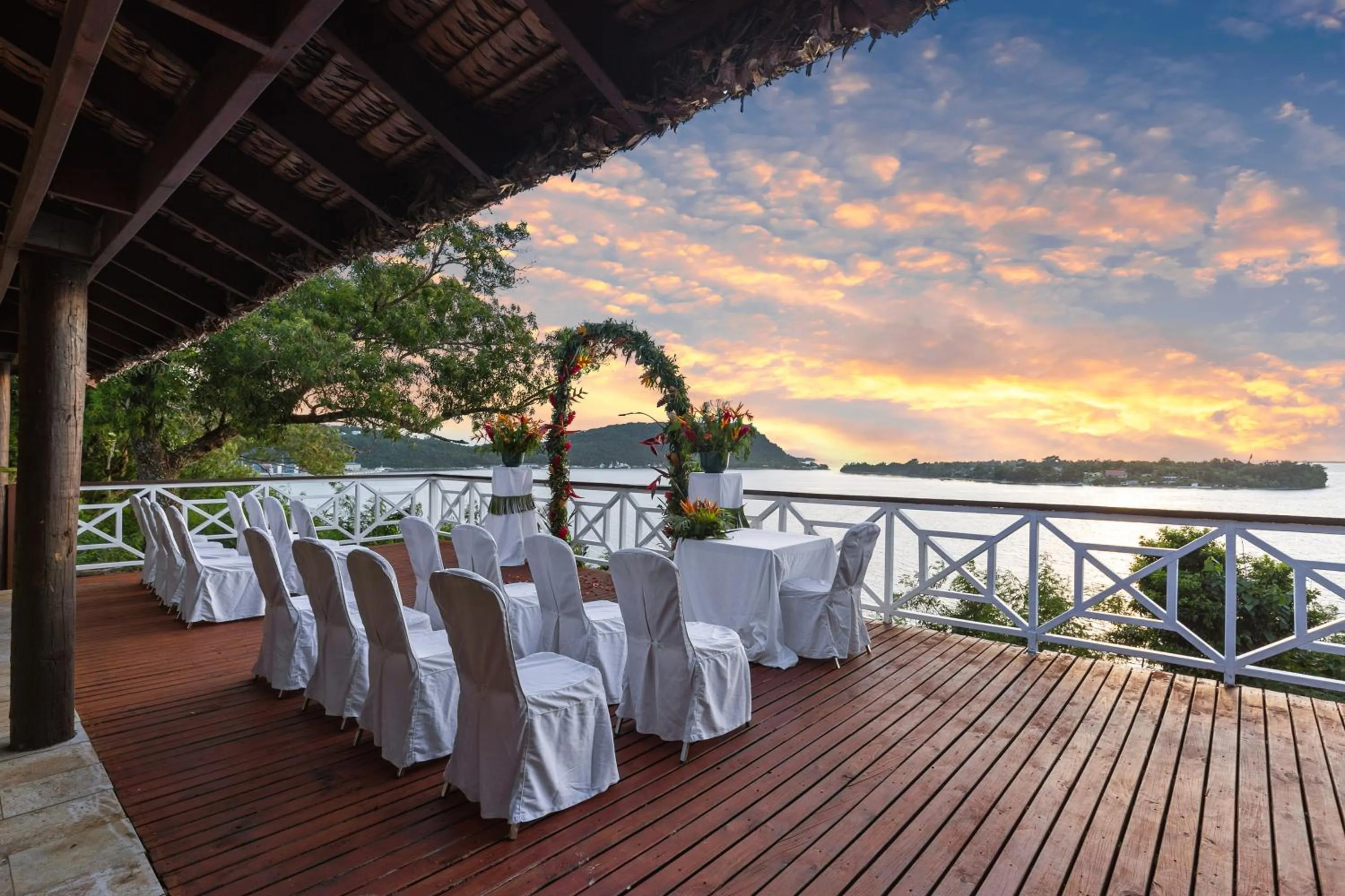 wedding in Iririki Island Resort & Spa