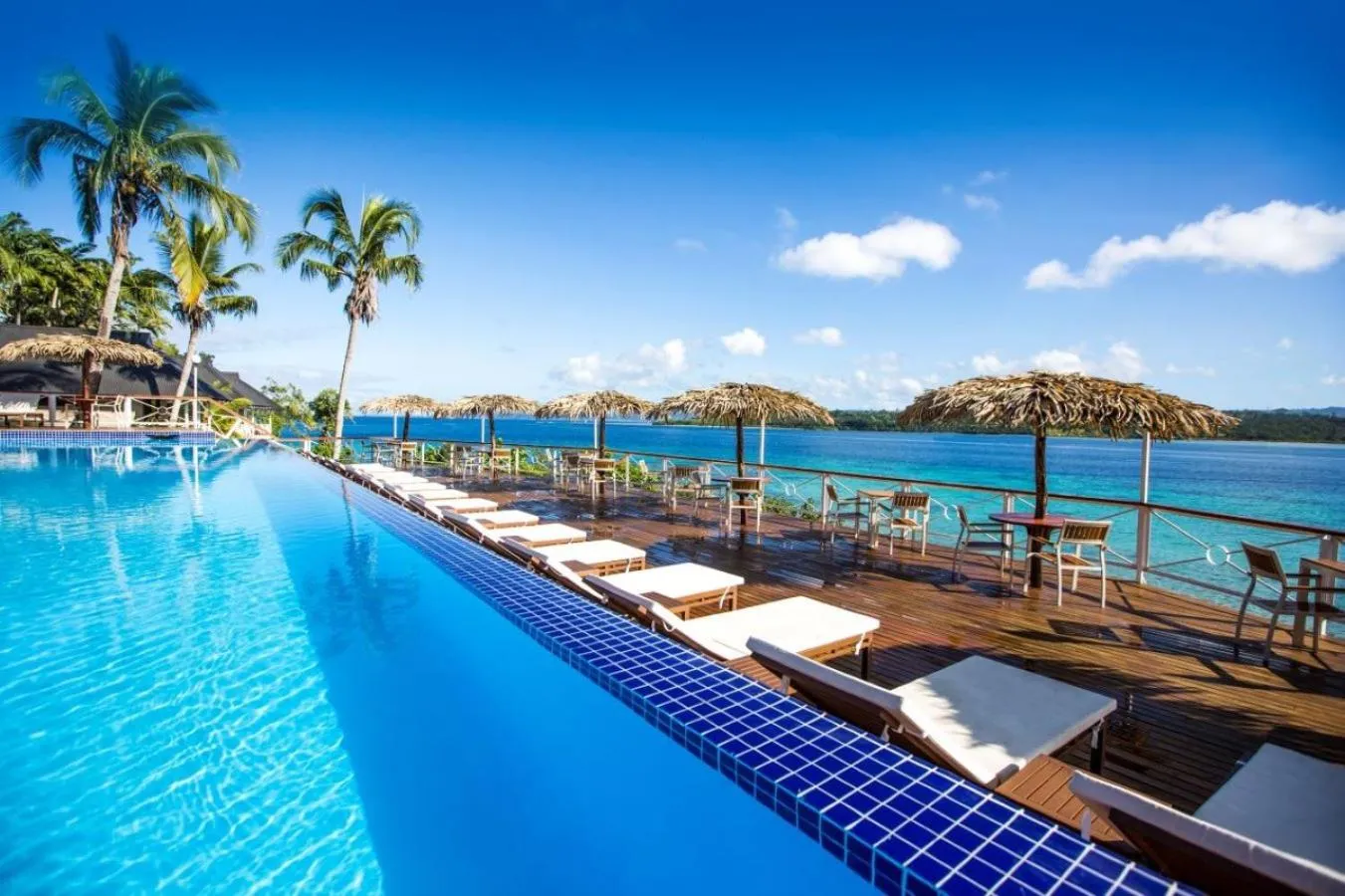 Swimming pool in Iririki Island Resort & Spa