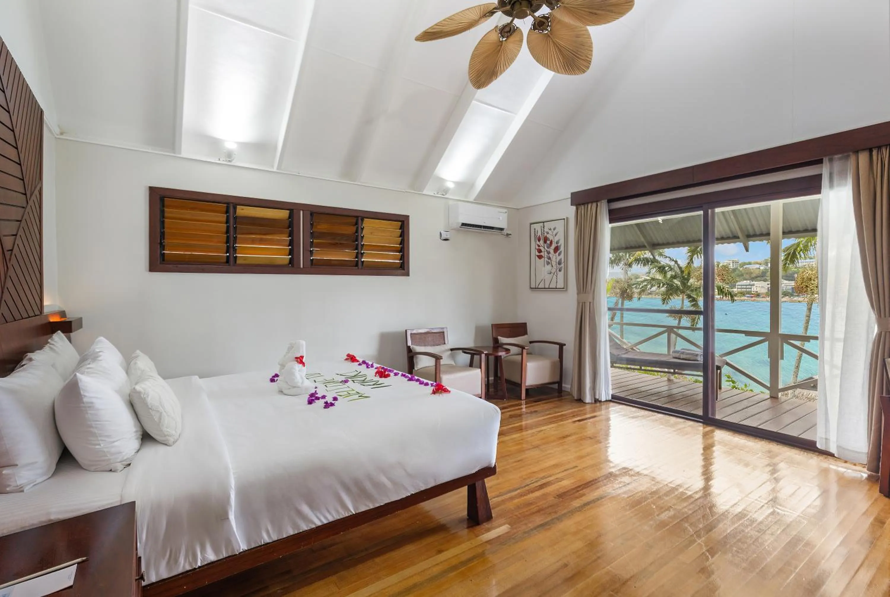 Bedroom, Bed in Iririki Island Resort & Spa