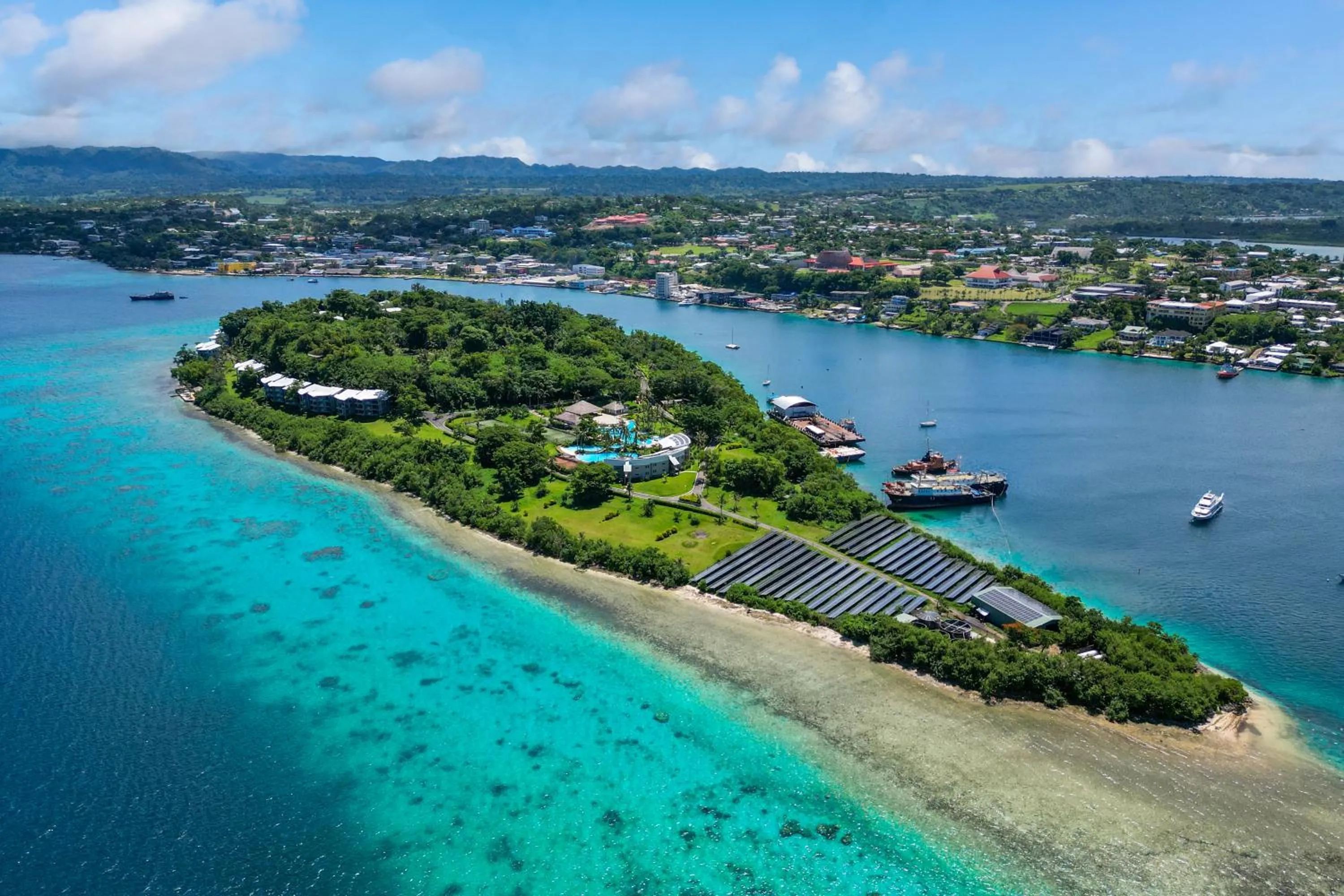 Solarium in Iririki Island Resort & Spa