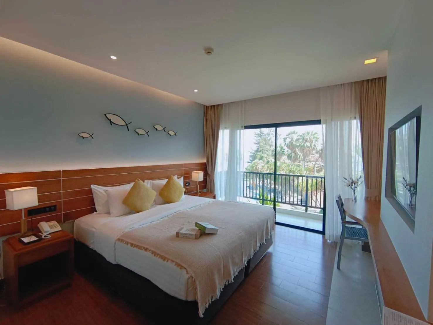 Bedroom, Bed in Fisherman's Resort Haad Chao Samran