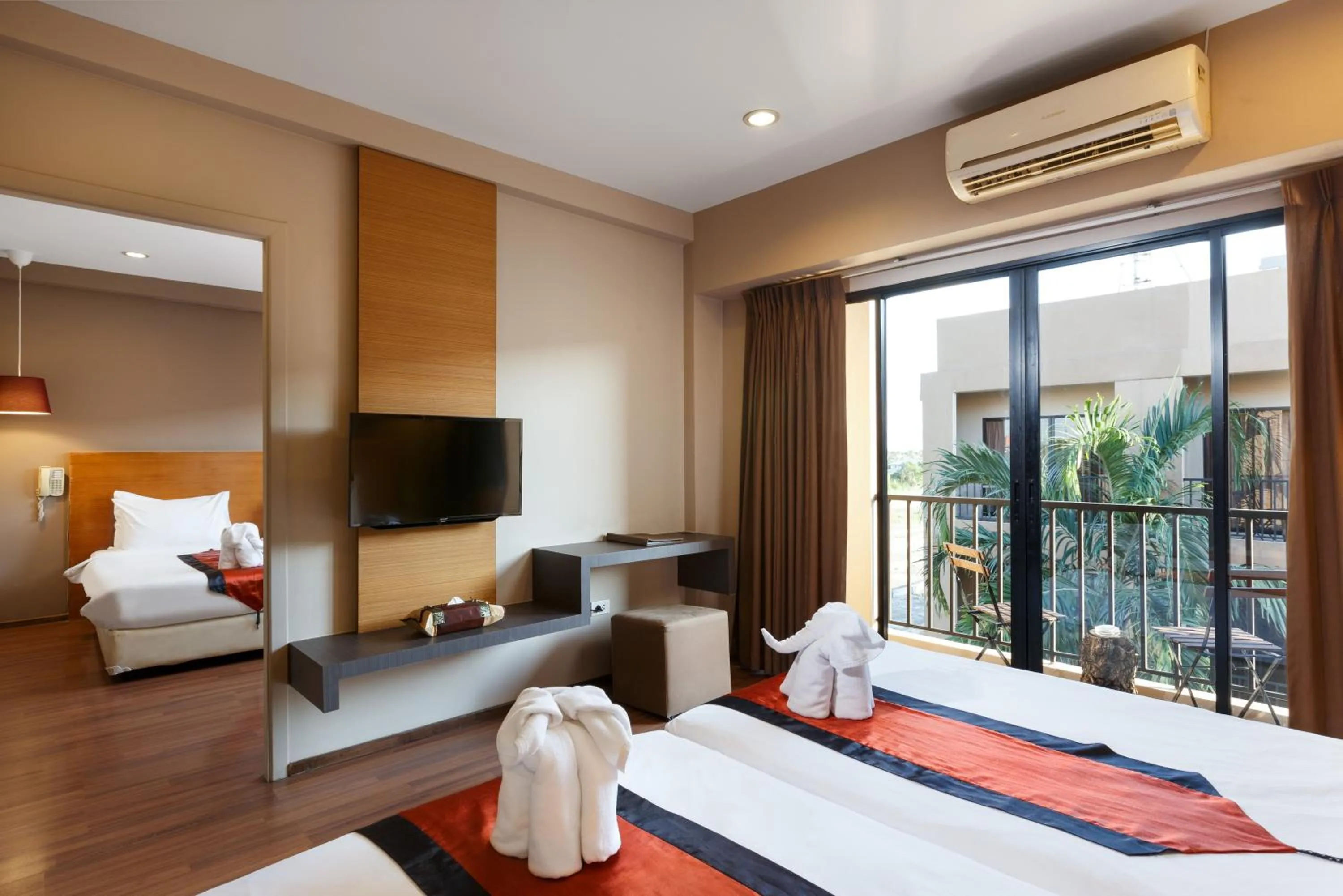 People, Bed in The Cottage Suvarnabhumi