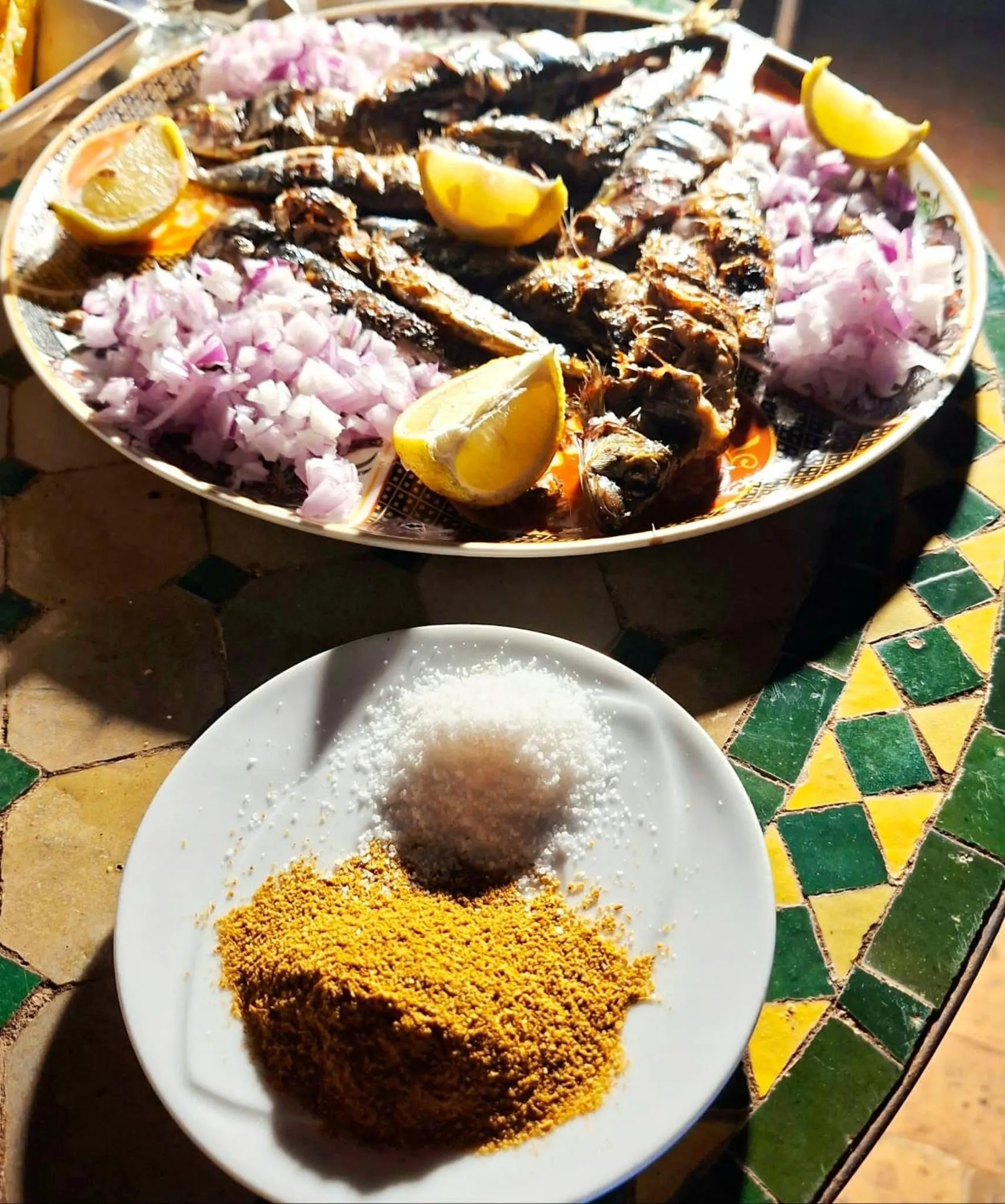 Meals in Riad Menthe Et Citron