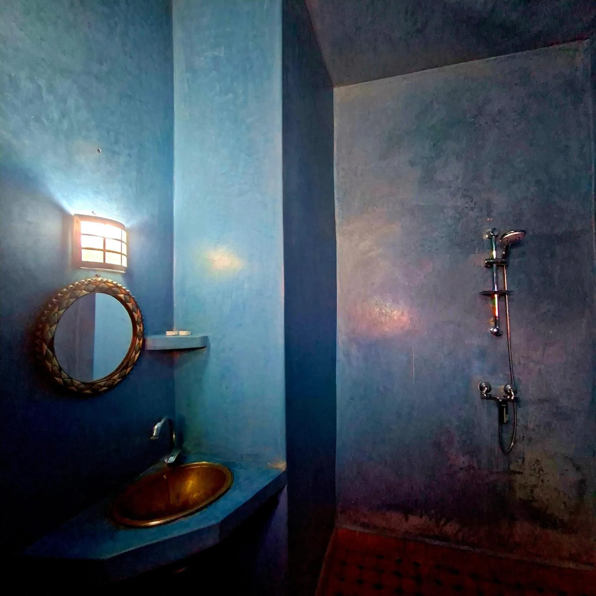 Bathroom in Riad Menthe Et Citron