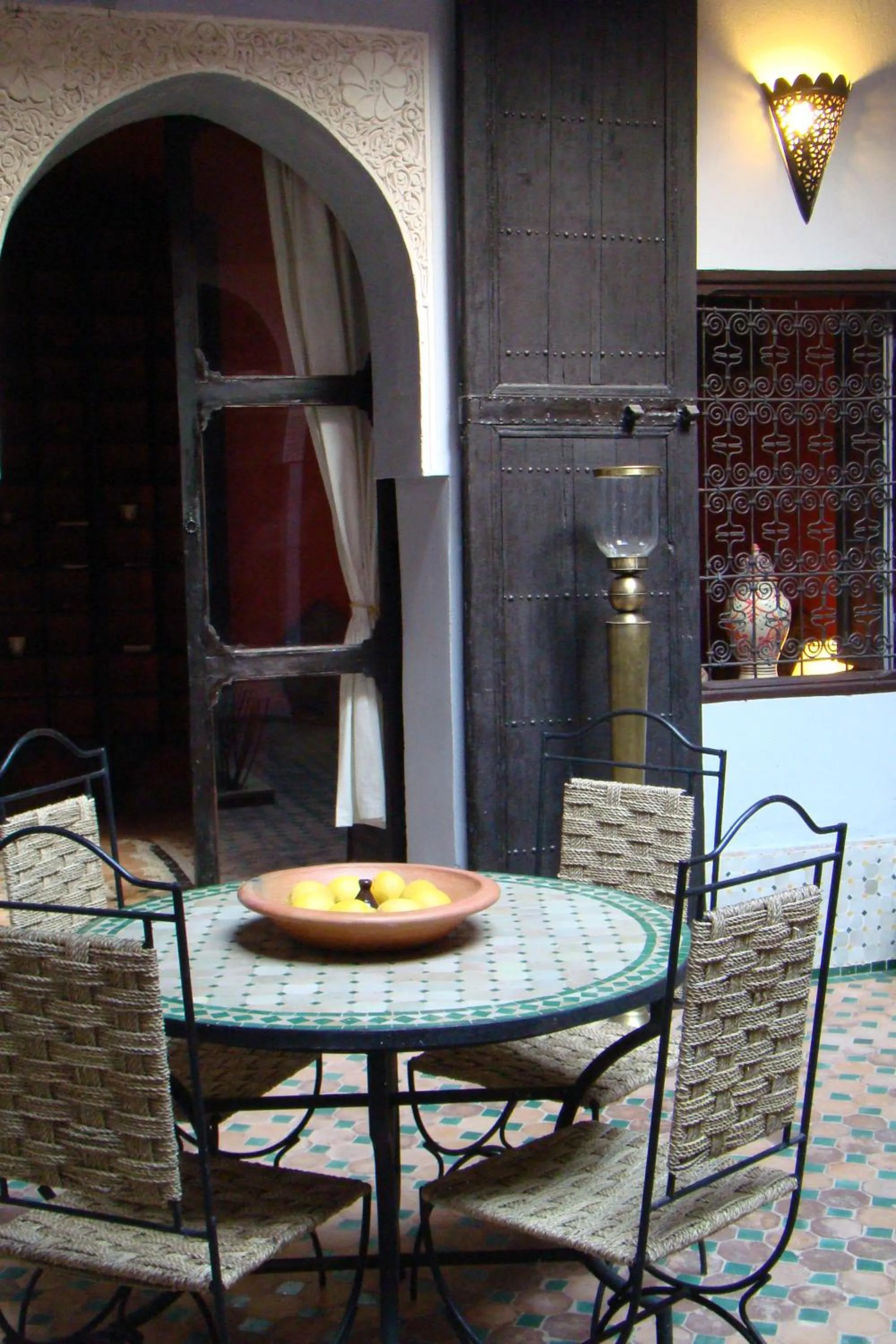 Living room in Riad Menthe Et Citron