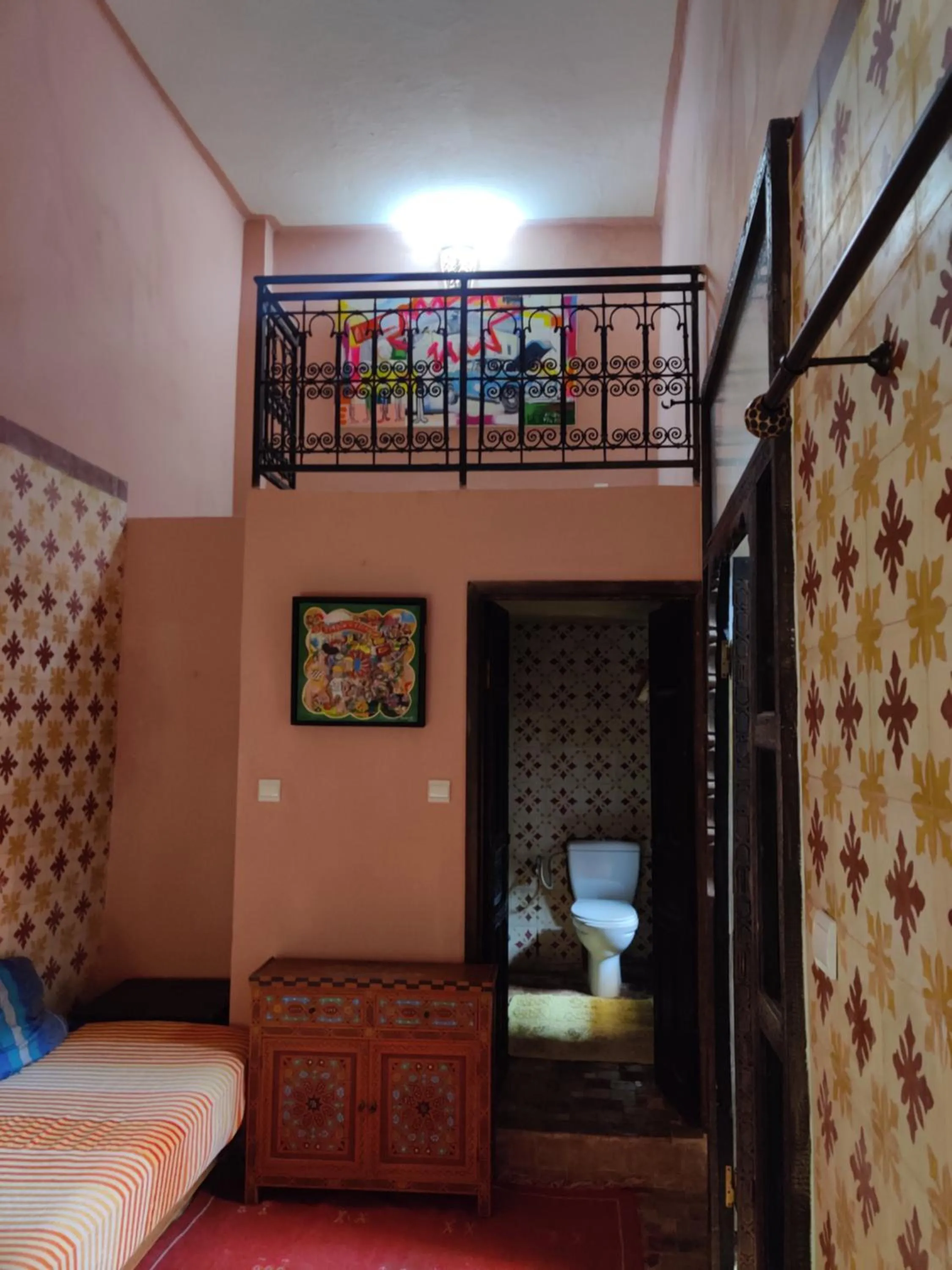 Photo of the whole room, Bed in Riad Menthe Et Citron