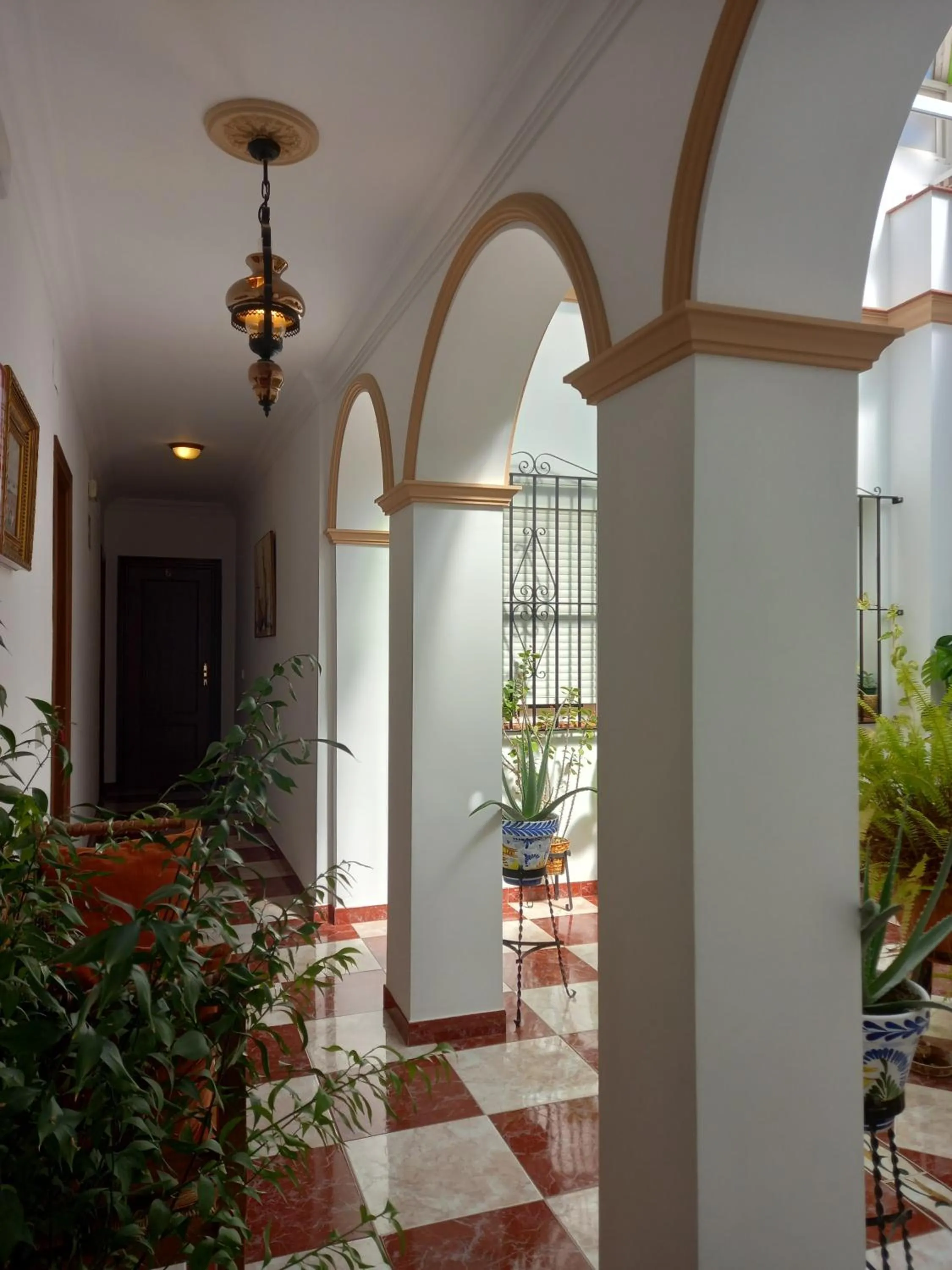 Patio in Hotel El Molino