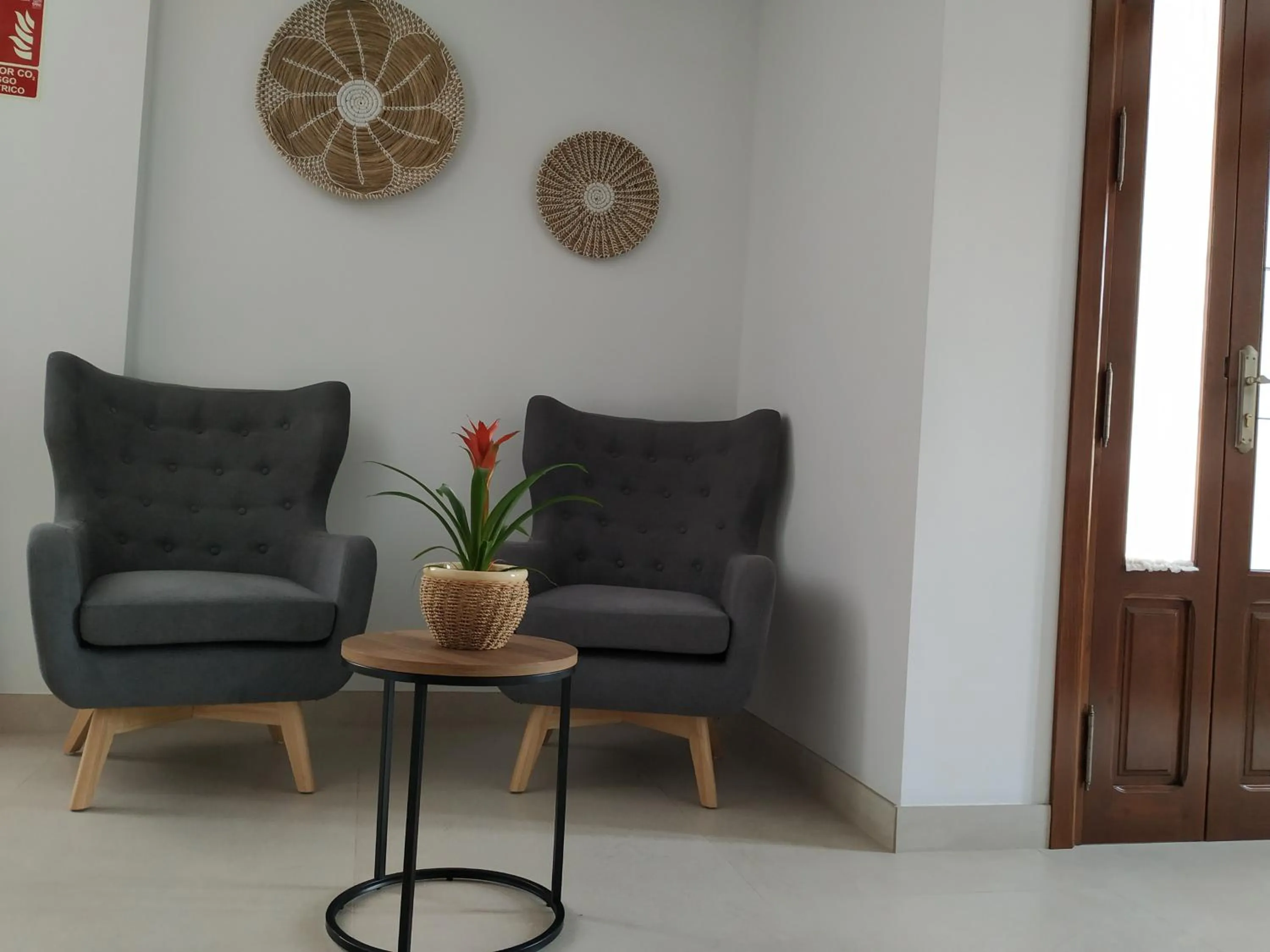 Seating area in Hotel El Molino