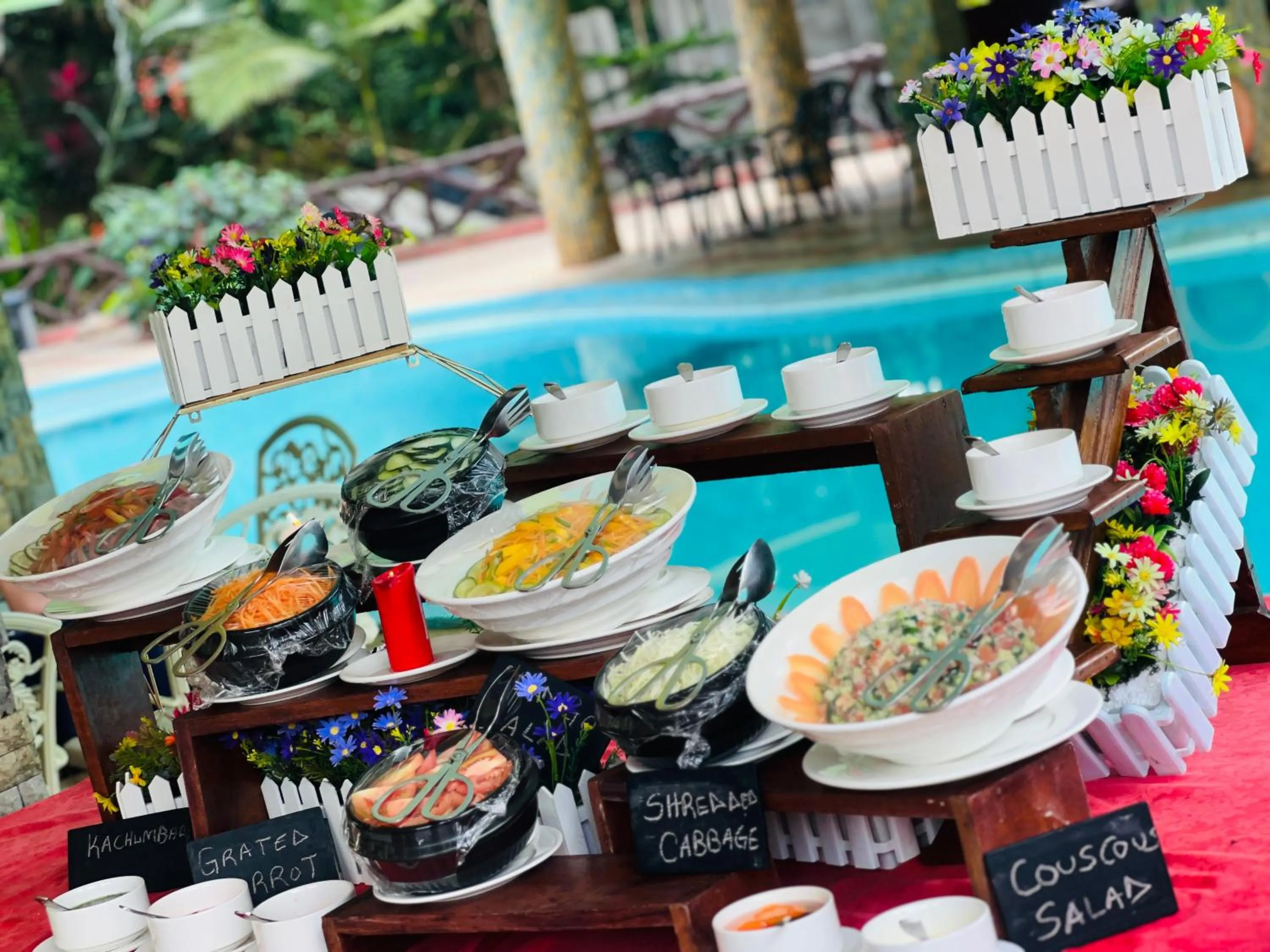 Food in Nokras Riverine Hotel & Spa