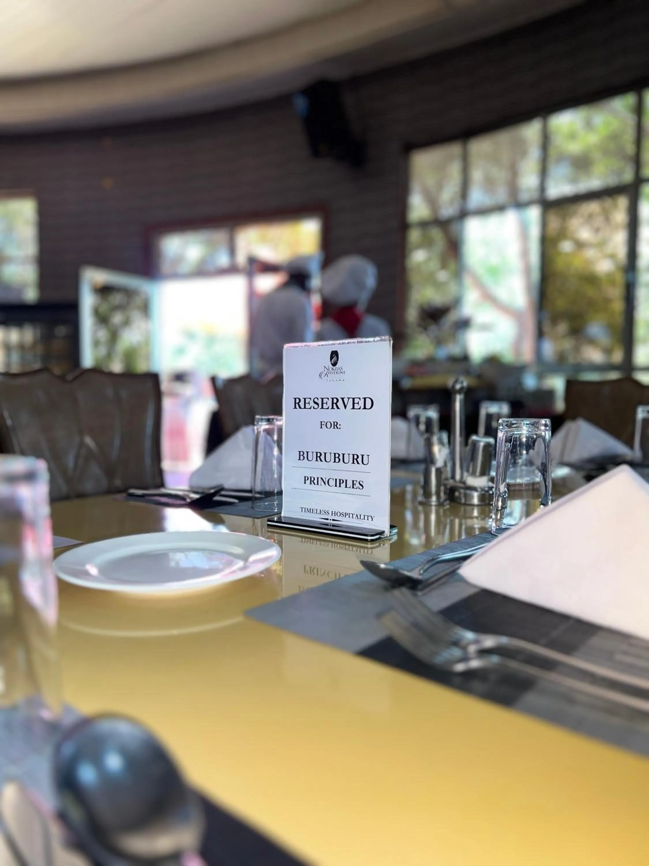 Restaurant/places to eat in Nokras Riverine Hotel & Spa