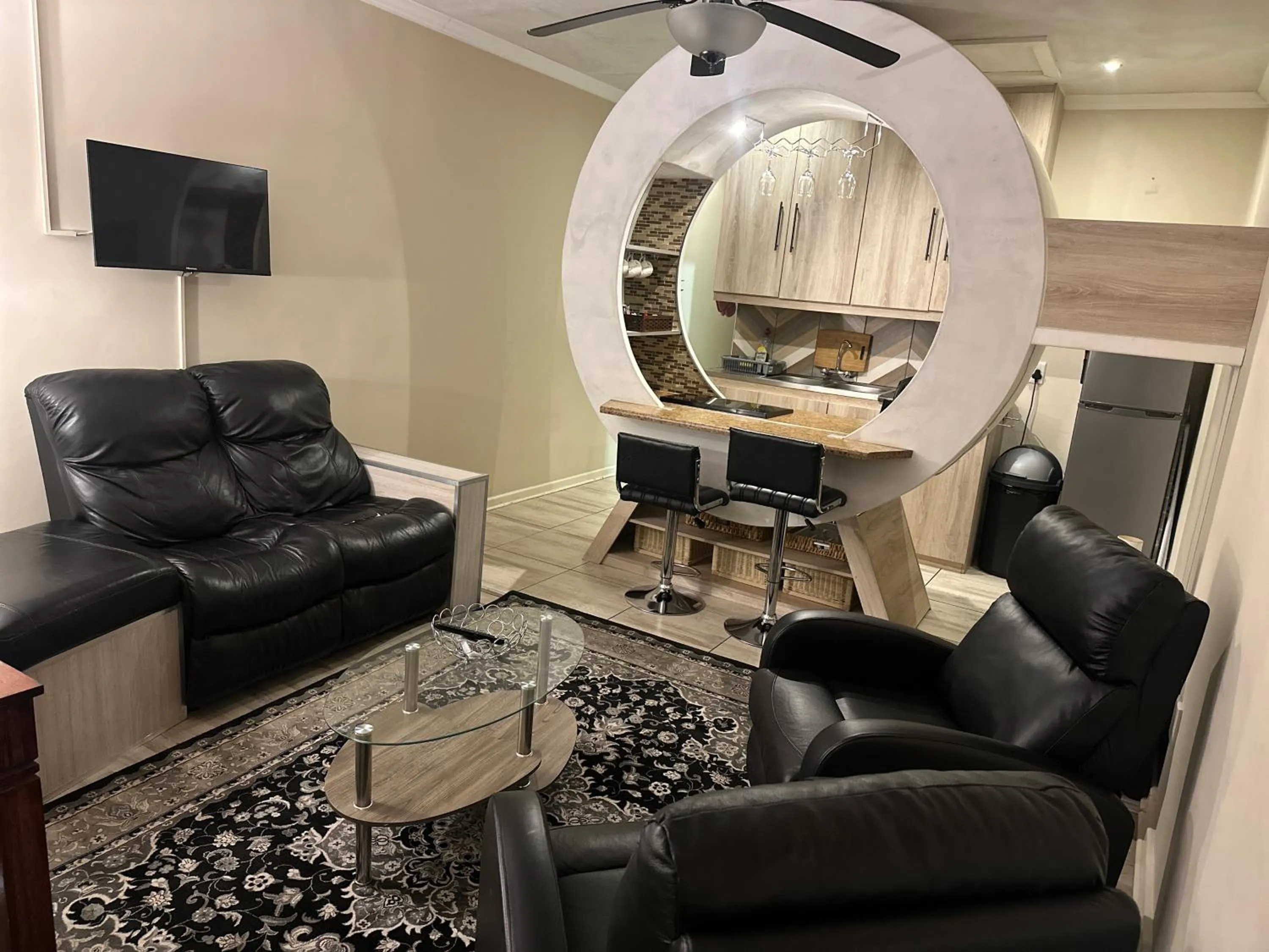 Living room in Kiwara Guesthouse