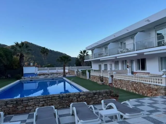 Pool view in Apartamentos Cana Sofía