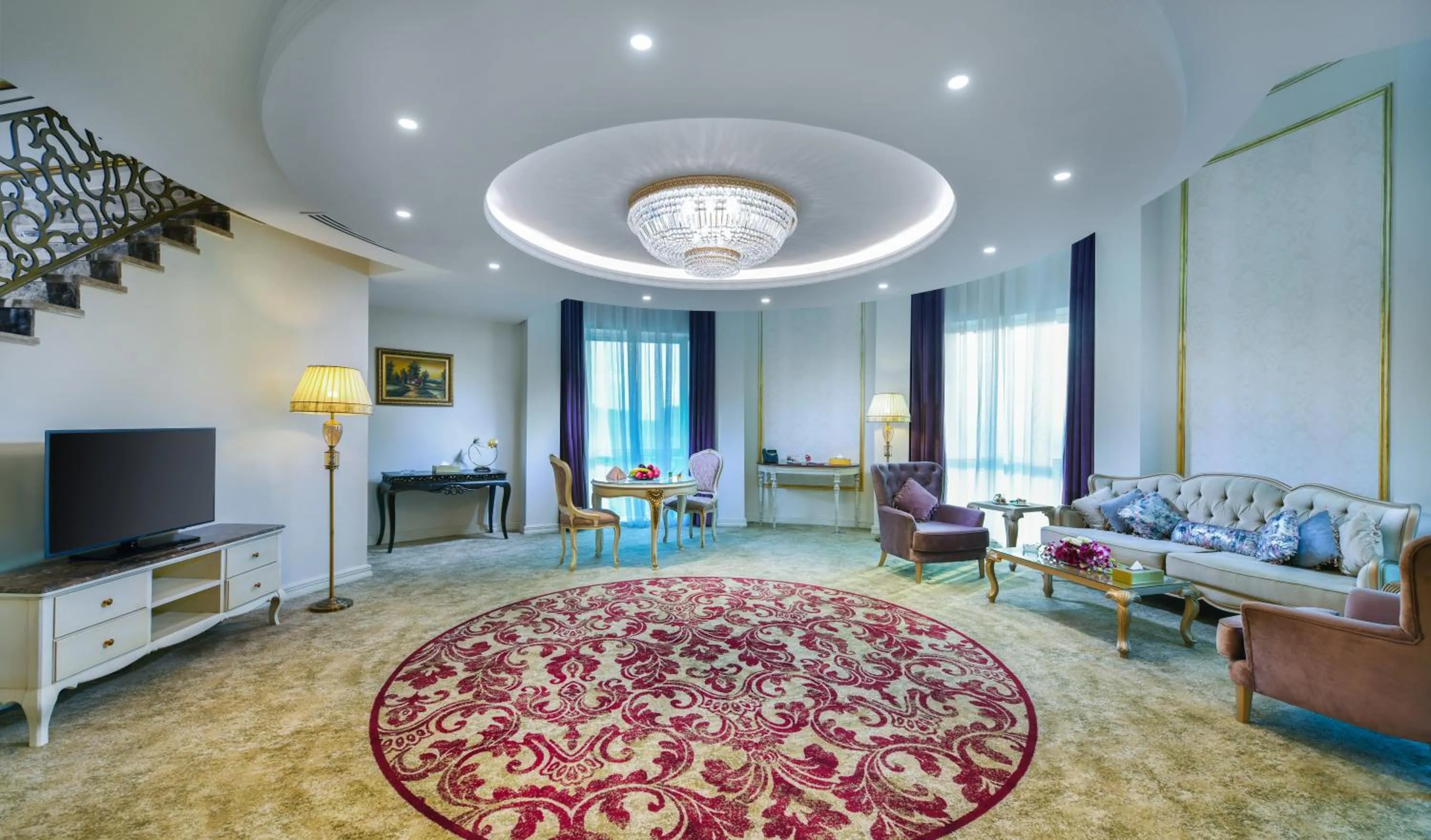 Living room in Tolip Golden Plaza