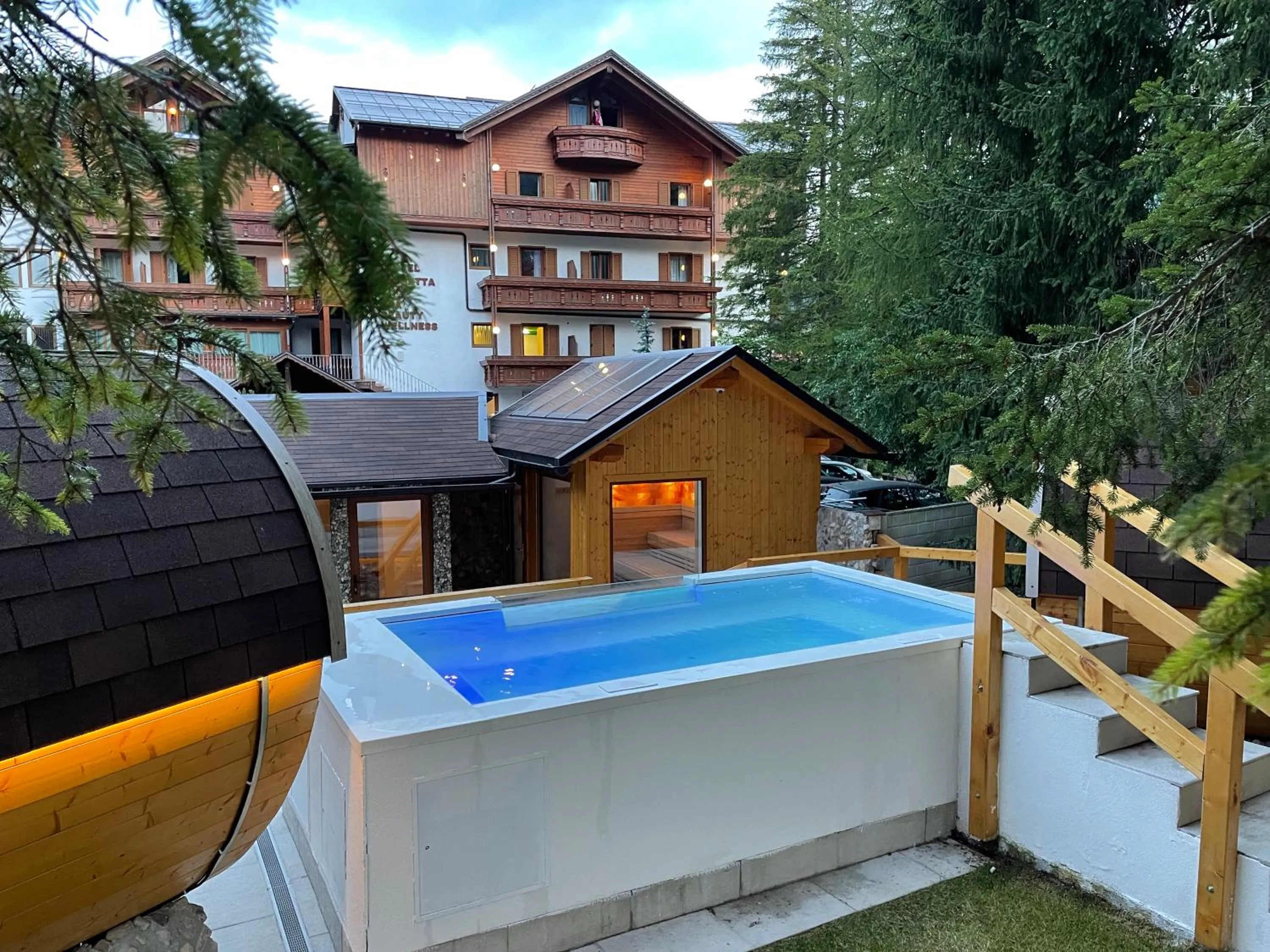 Spa and wellness centre/facilities in Hotel Cima Rosetta - BW Signature Collection