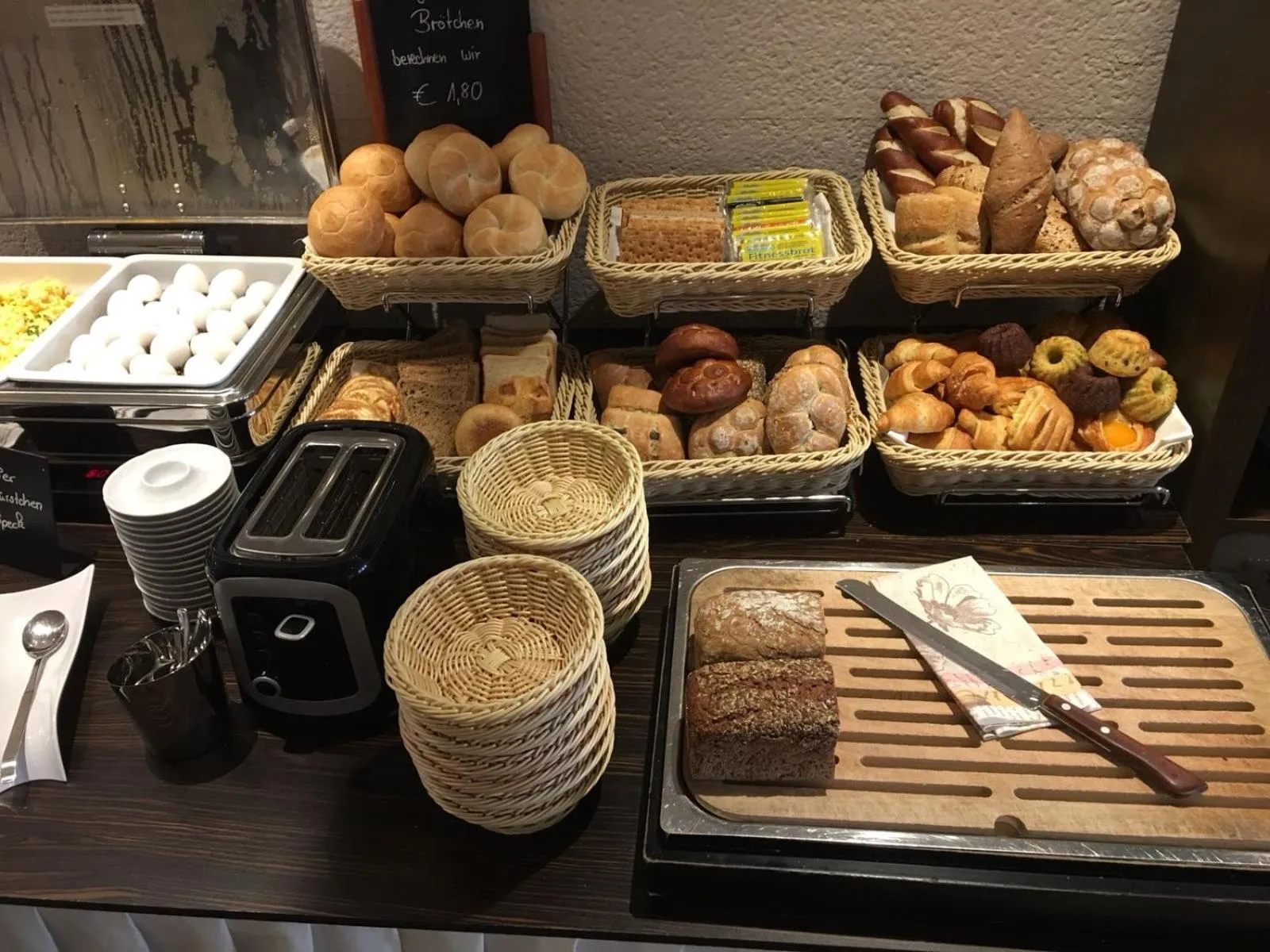Buffet breakfast in Hotel Ebnet