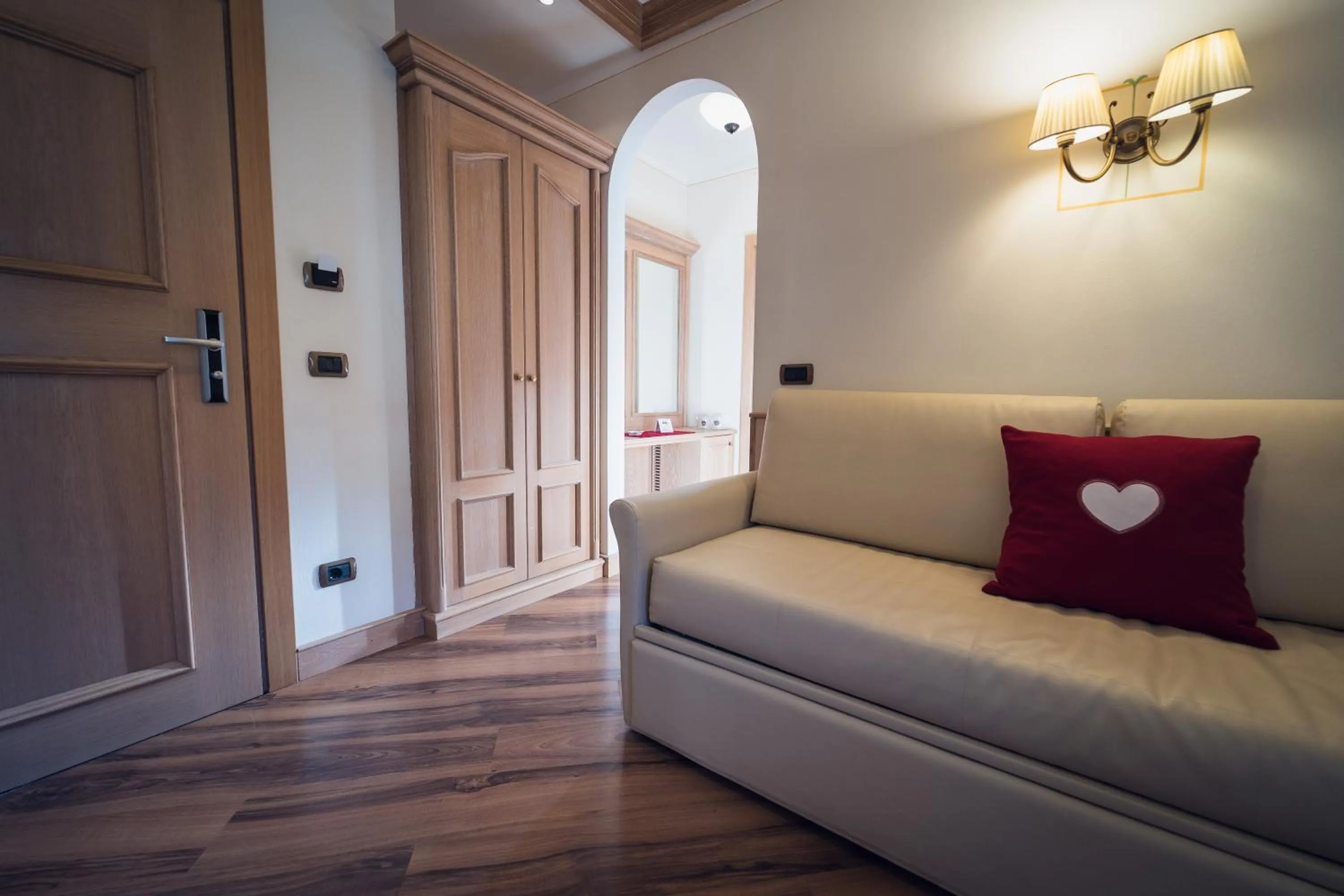 Living room in Hotel Alle Alpi