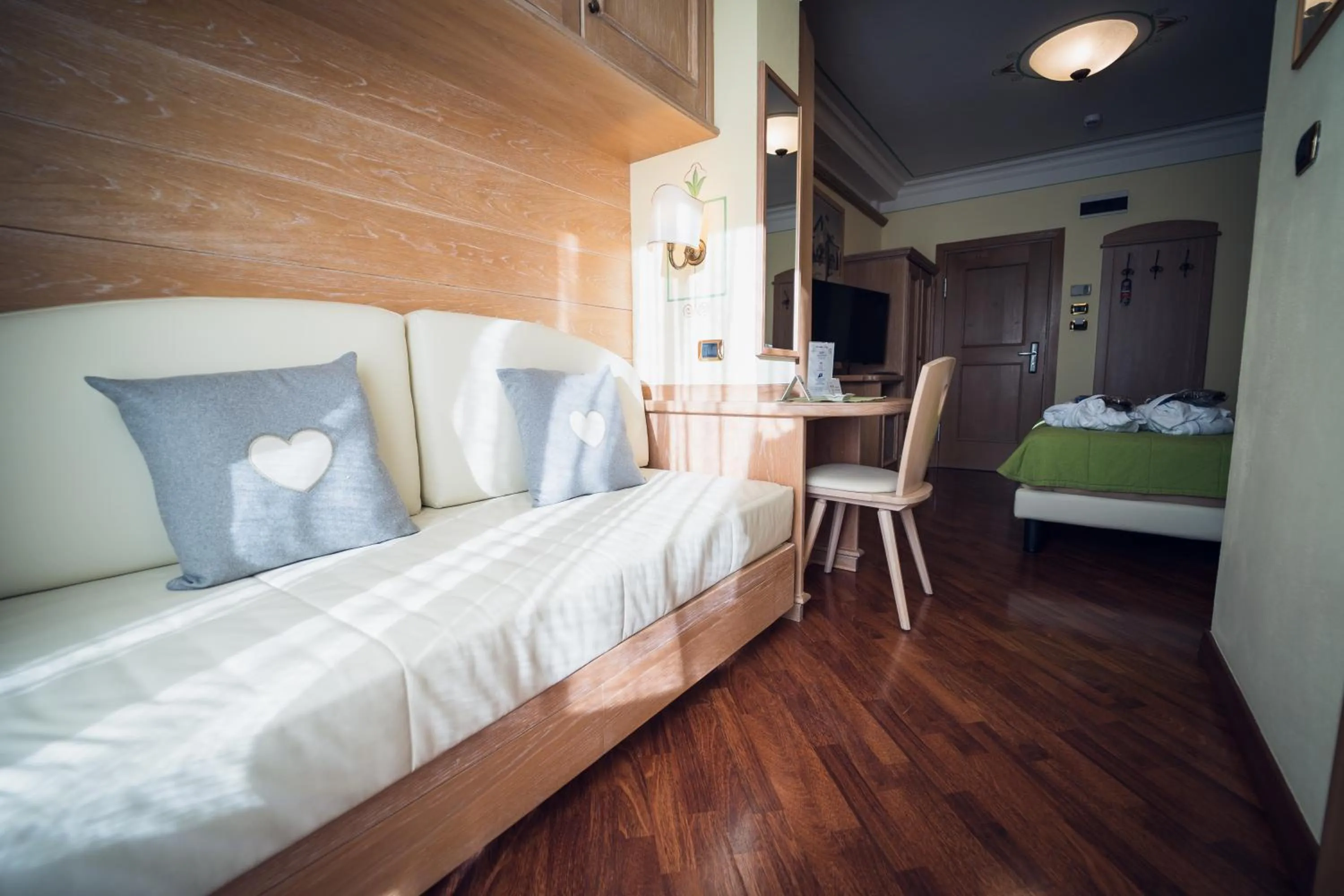 Bed in Hotel Alle Alpi