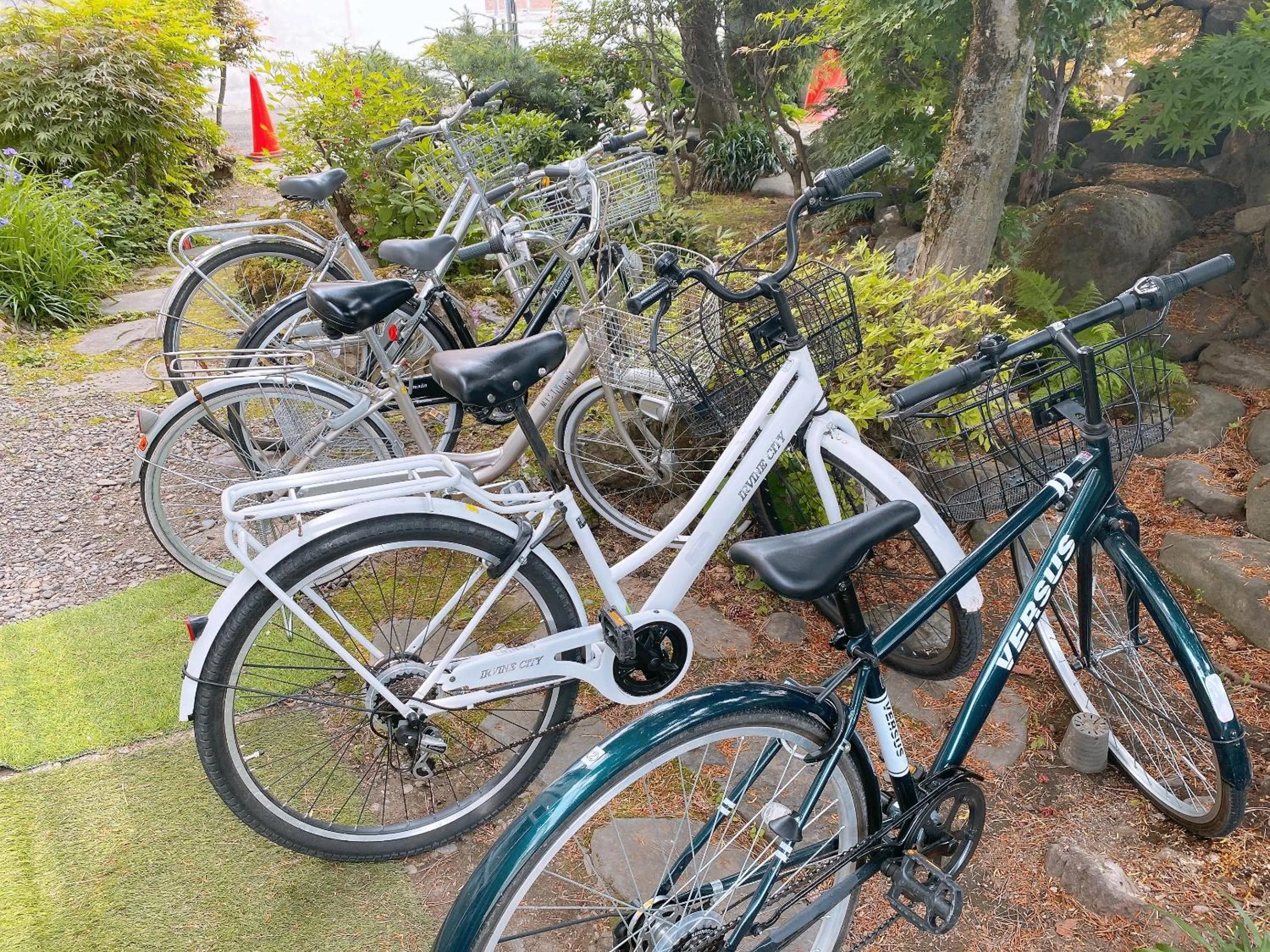 Cycling in Ryokan Sansui