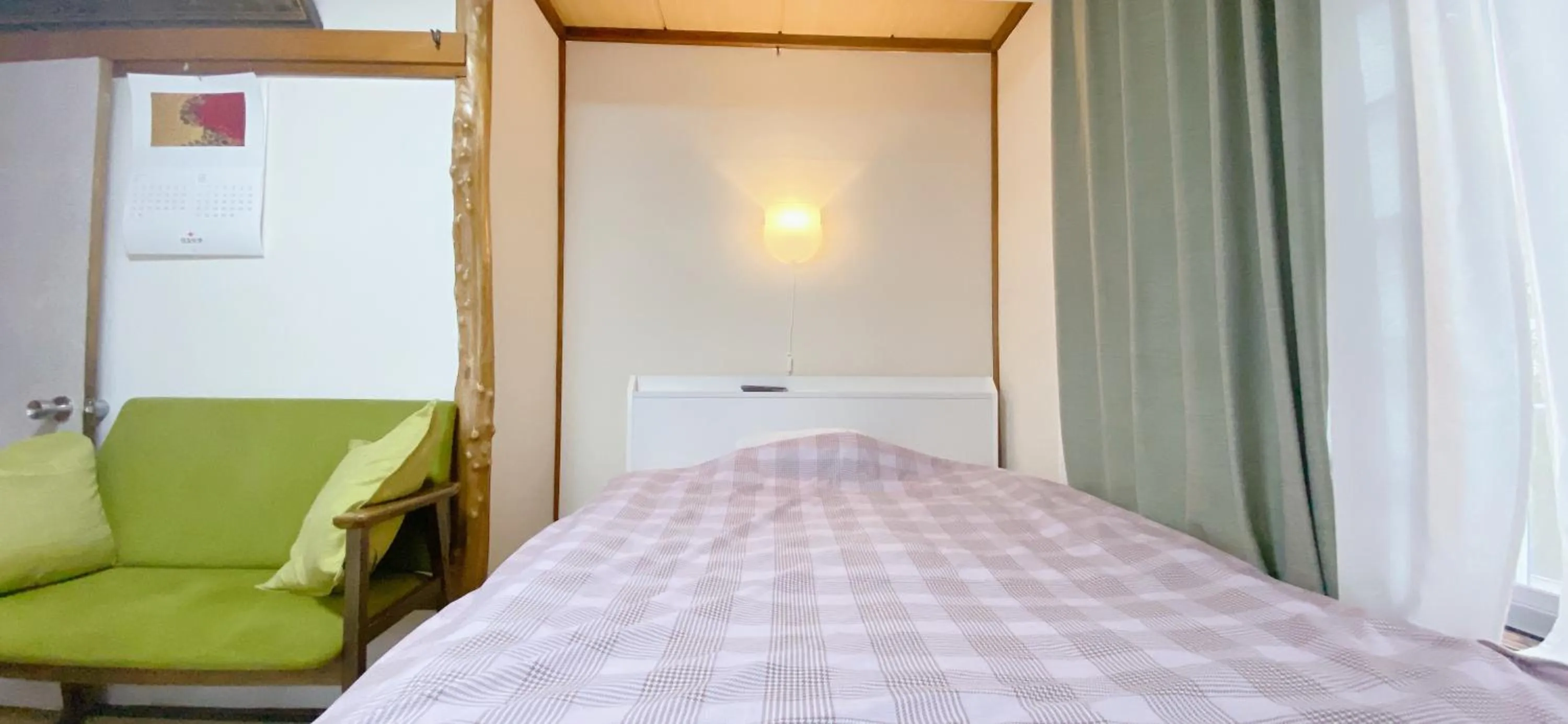 Bed in Ryokan Sansui