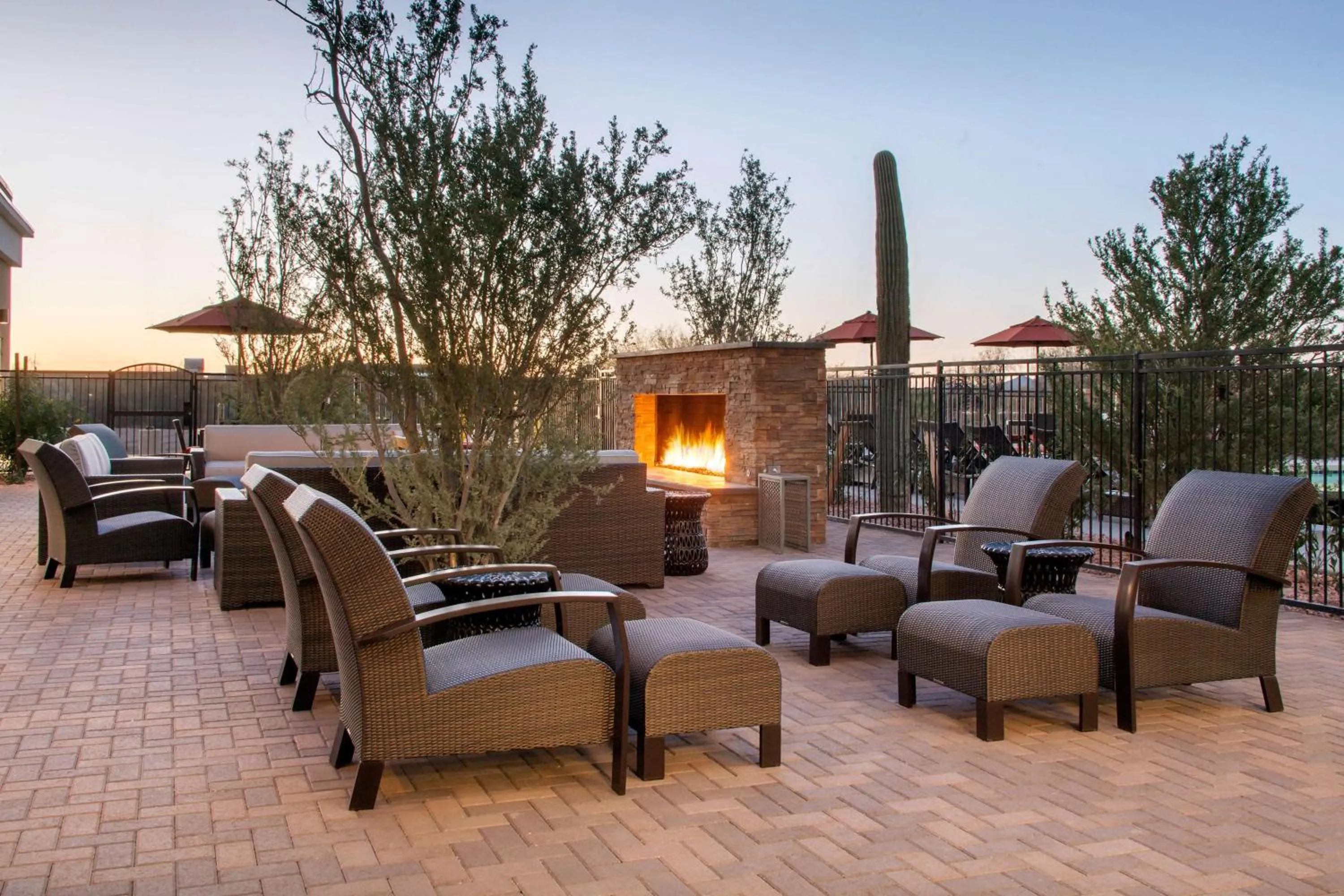 Patio in Hilton Garden Inn North Phoenix Scottsdale