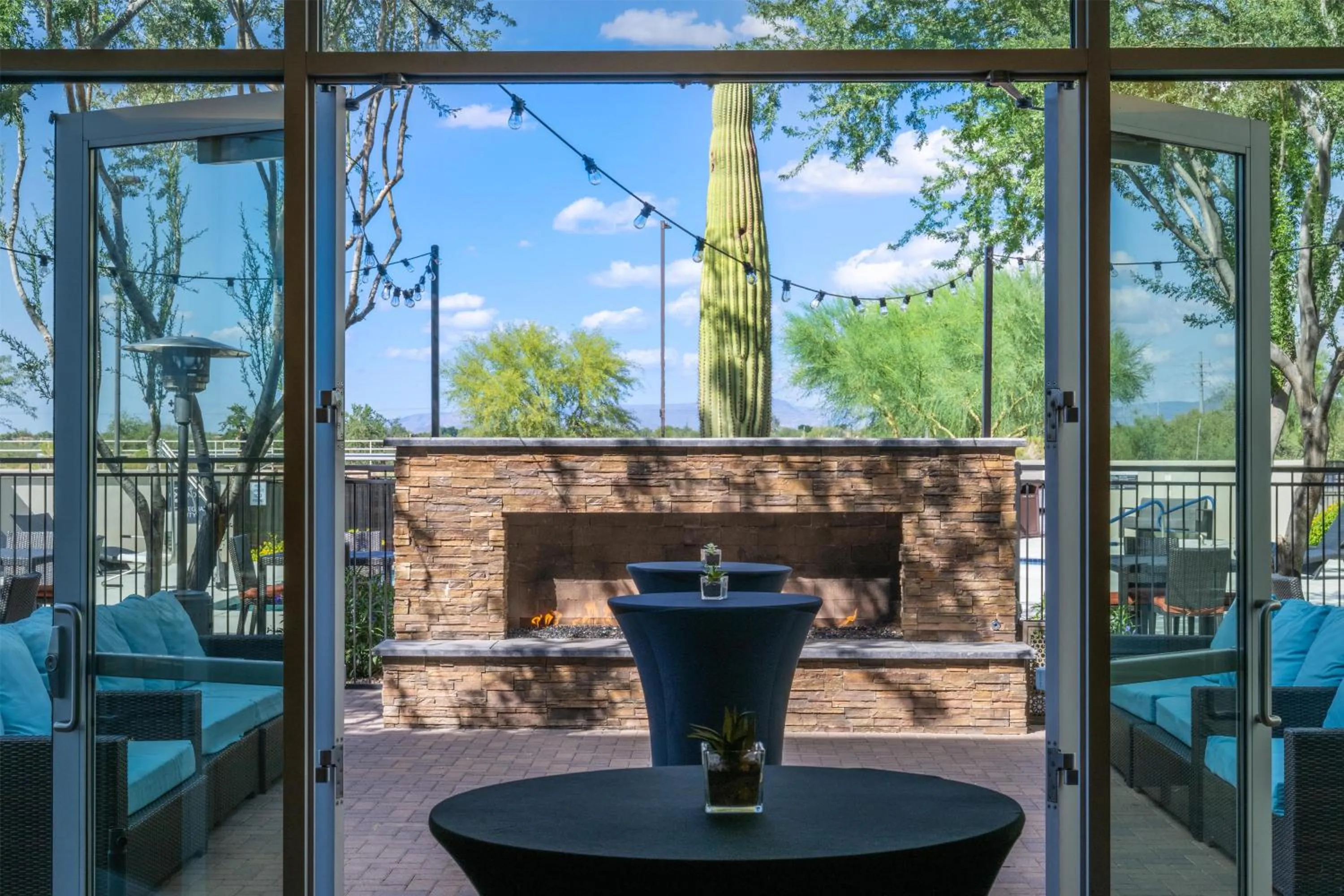 Patio in Hilton Garden Inn North Phoenix Scottsdale