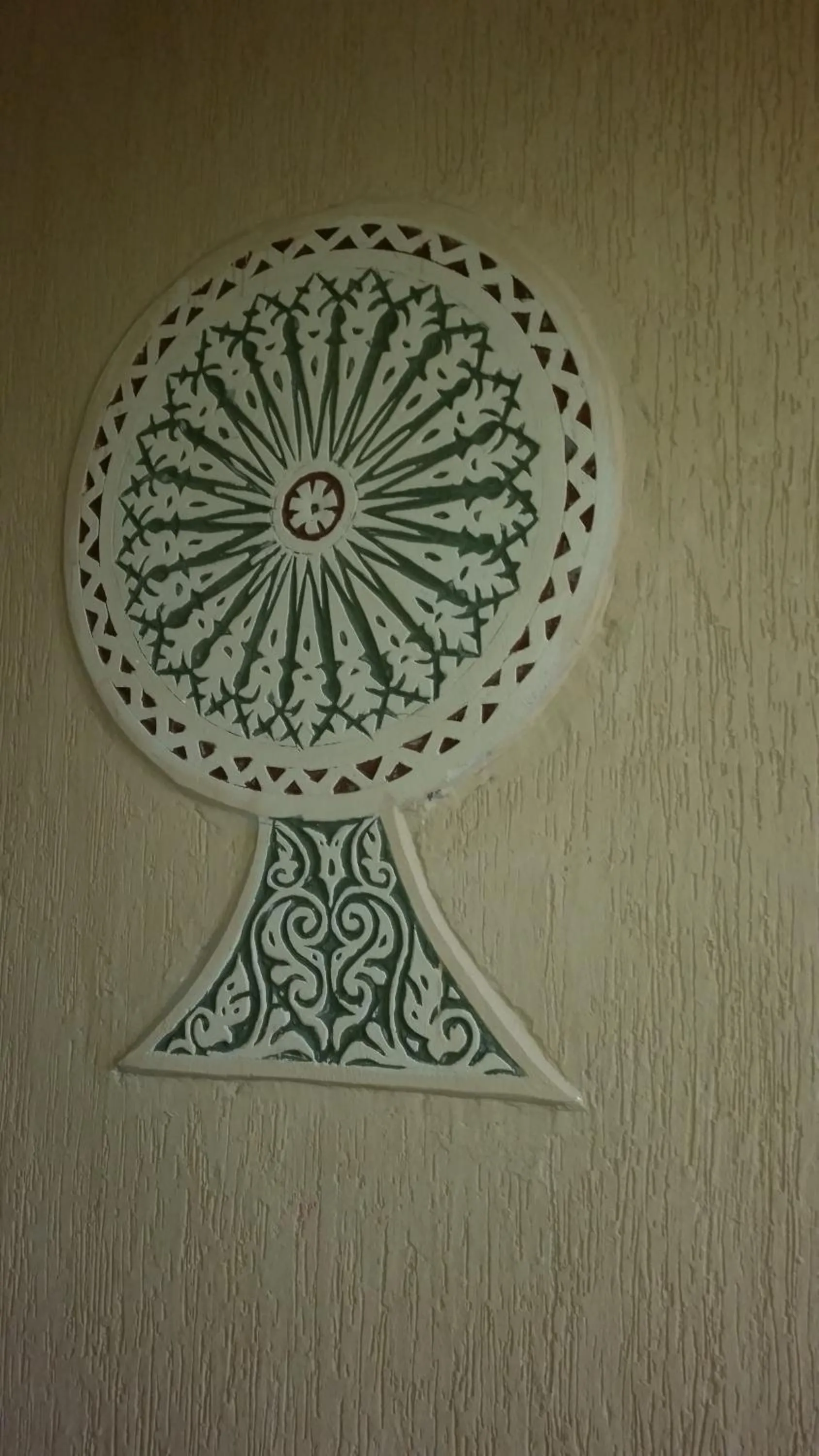 Decorative detail in Riad Villa Midelt