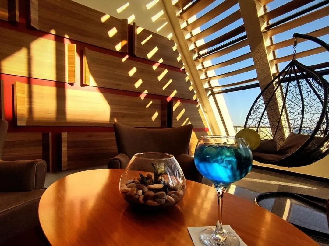 Lounge or bar in Hotel Atlantida Sol