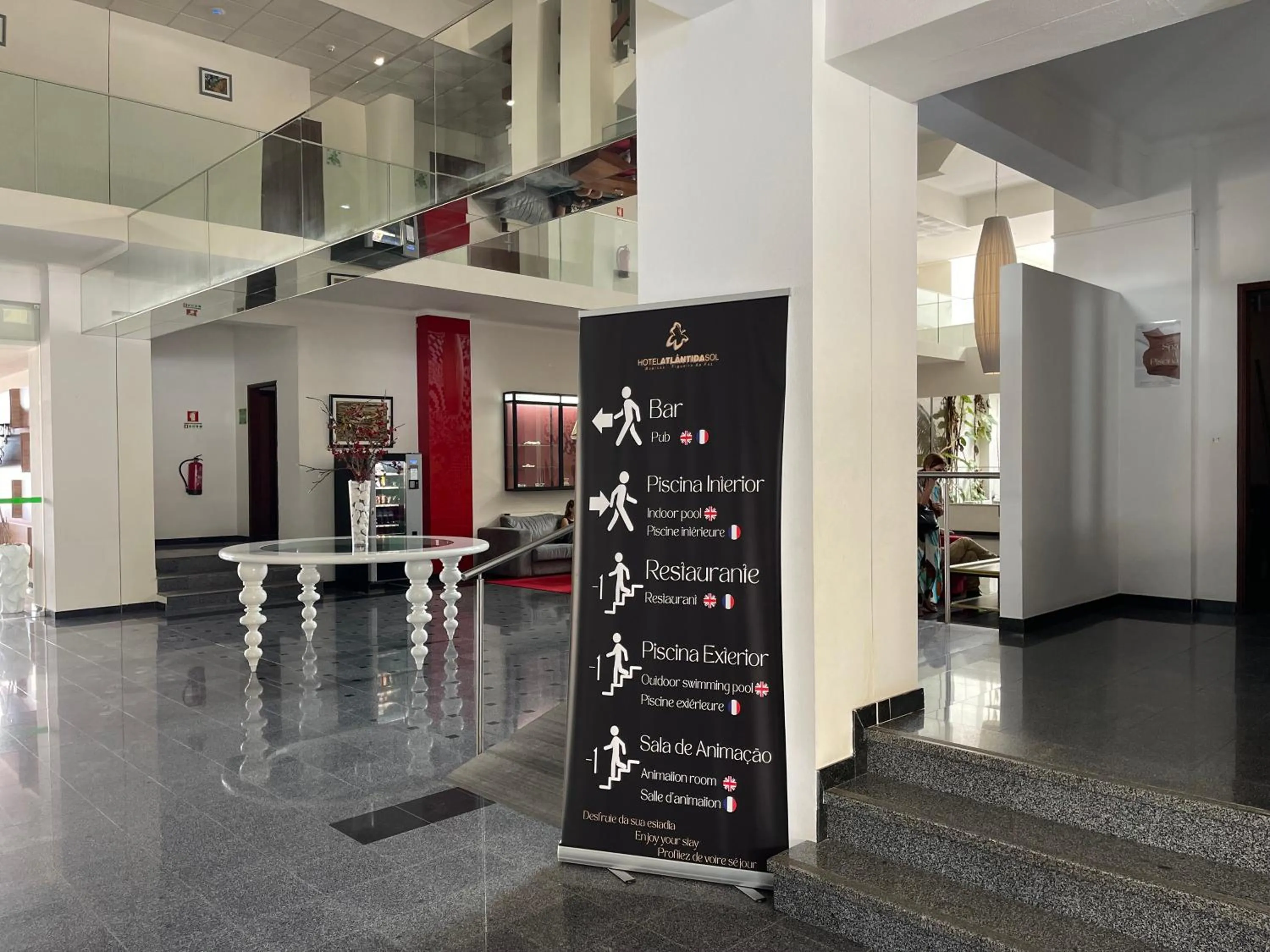 Lobby or reception in Hotel Atlantida Sol