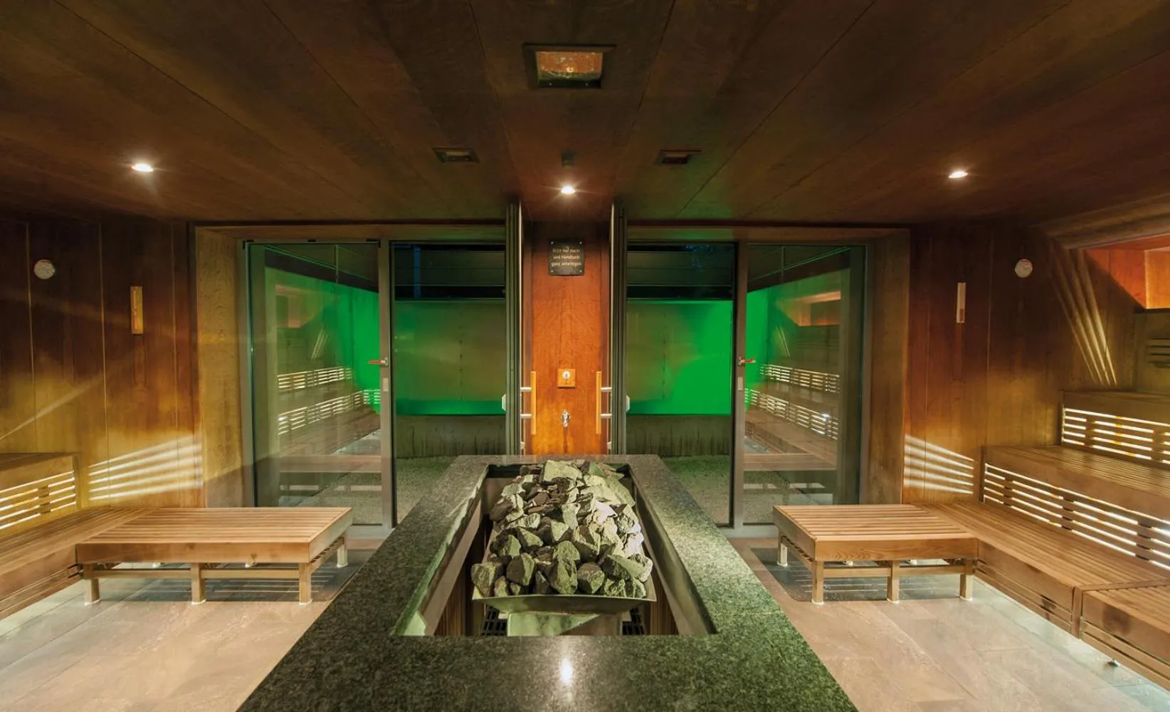 Sauna in Hotel Germania Gastein - ganzjährig inklusive Alpentherme Gastein & Sommersaison inklusive Gasteiner Bergbahnen
