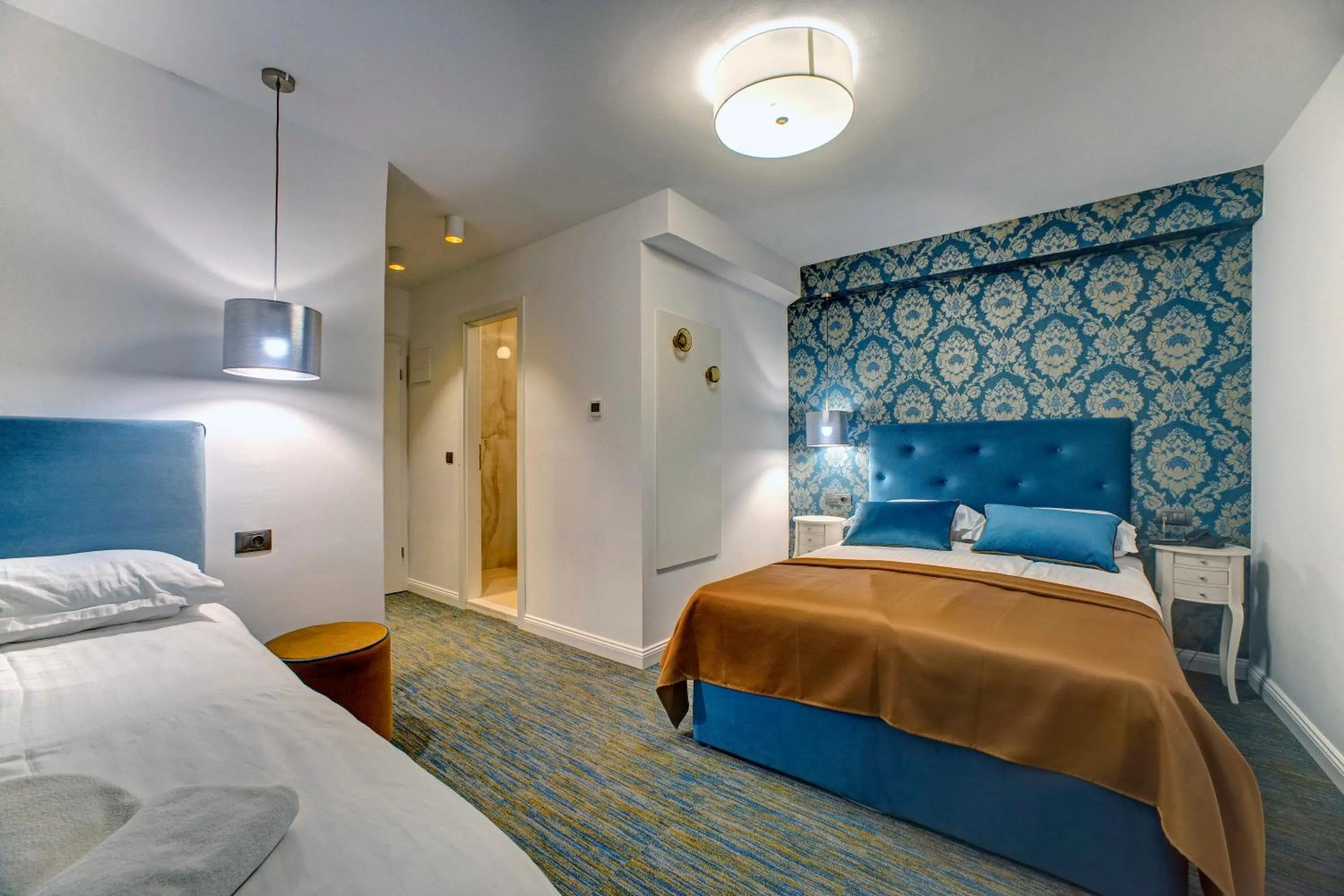 Bed in Hotel Skradinski Buk