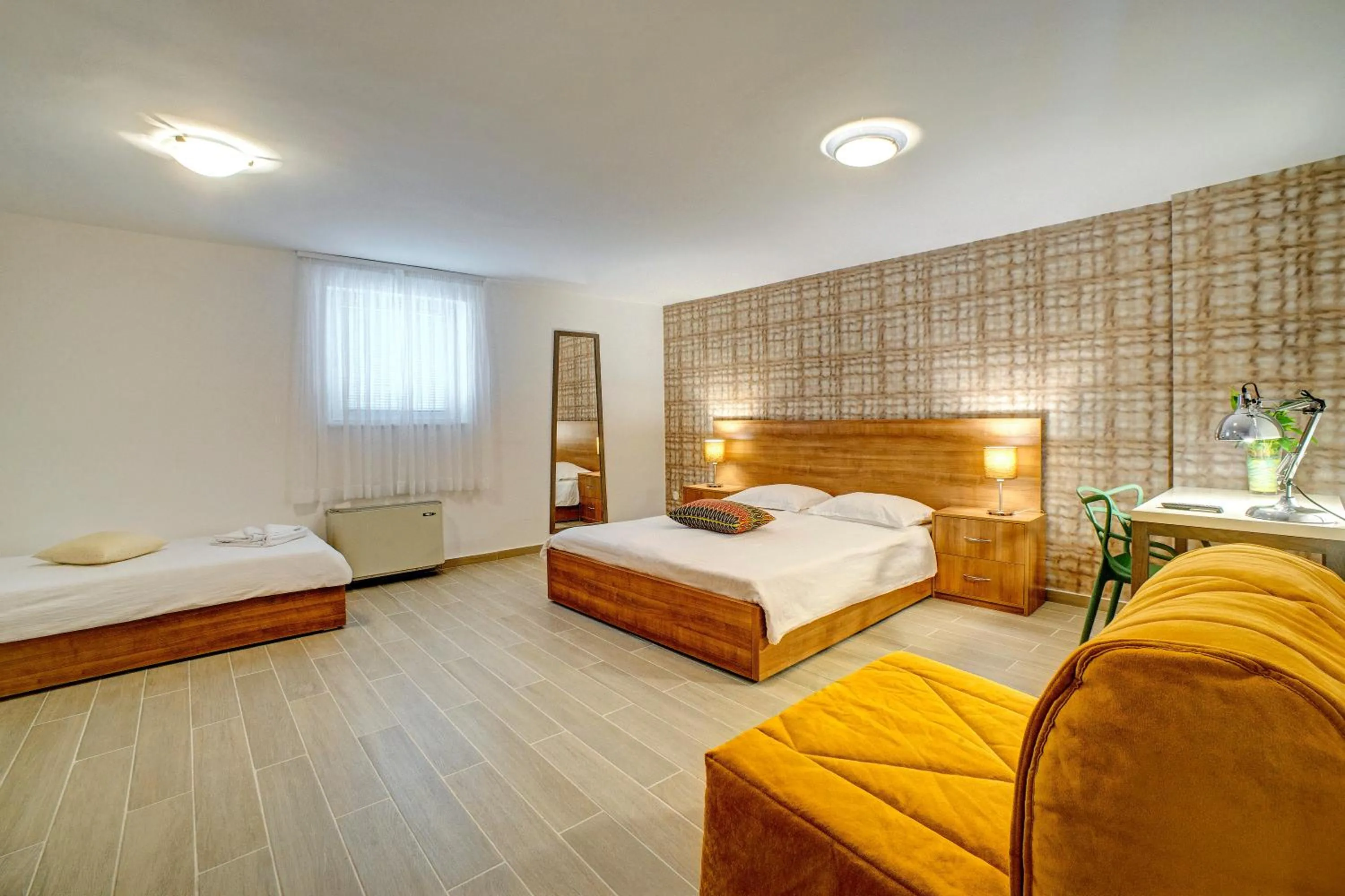 Bed in Hotel Skradinski Buk