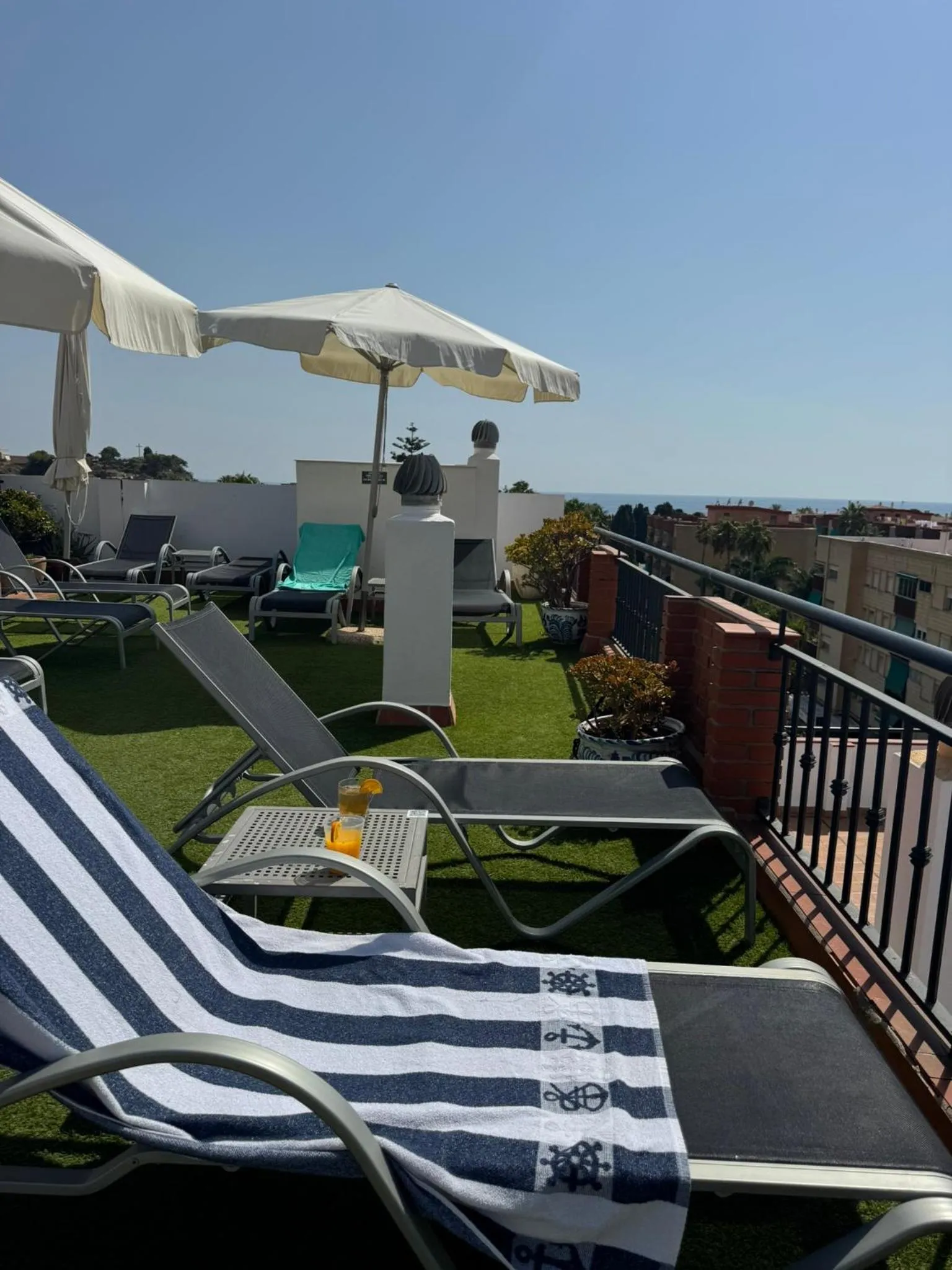 Solarium in Hotel Olas de Almuñécar