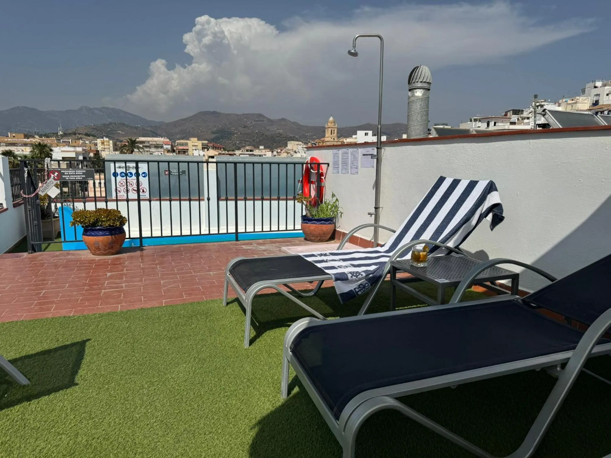 Solarium in Hotel Olas de Almuñécar