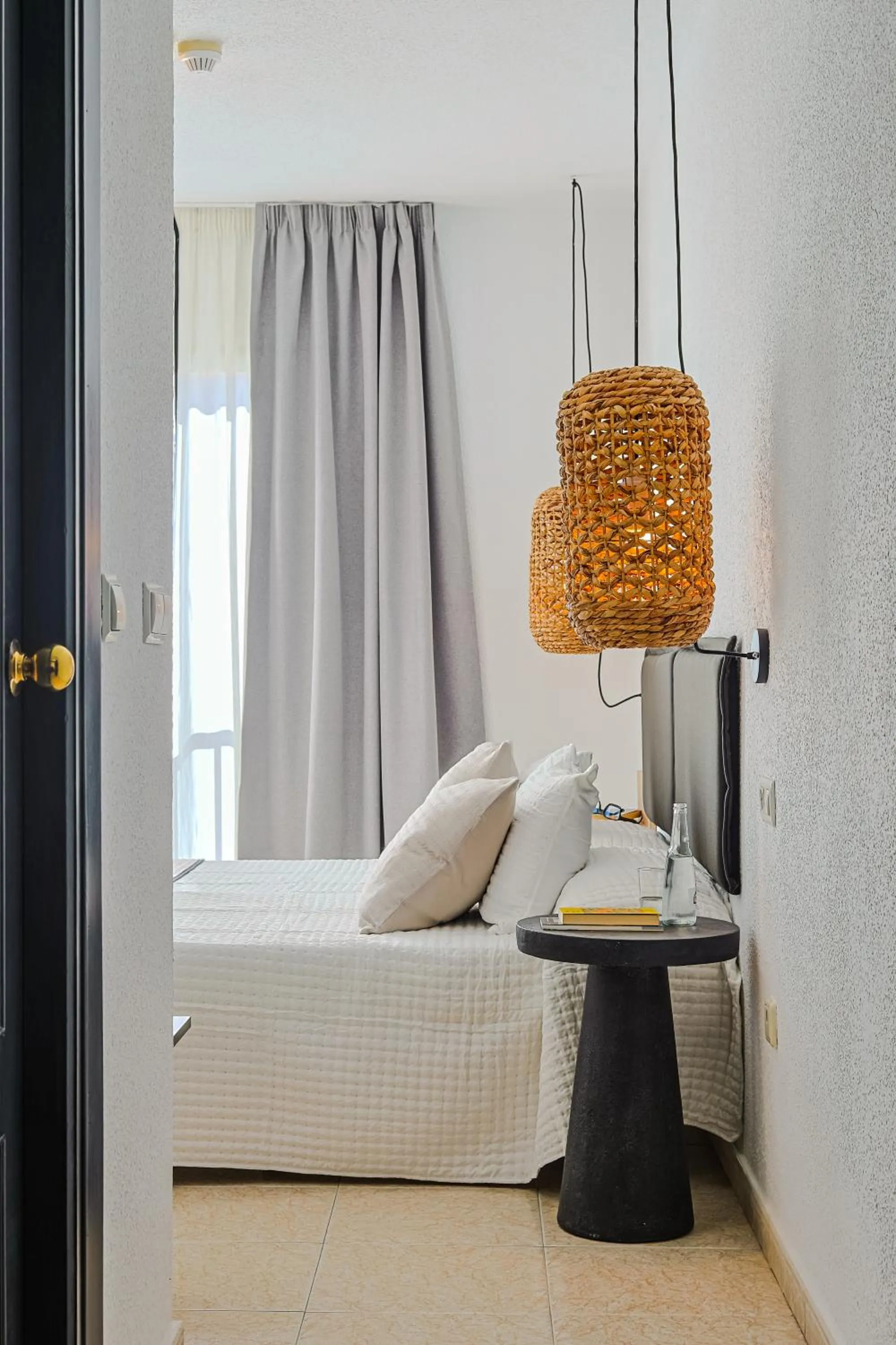 Decorative detail, Bed in Hotel Olas de Almuñécar