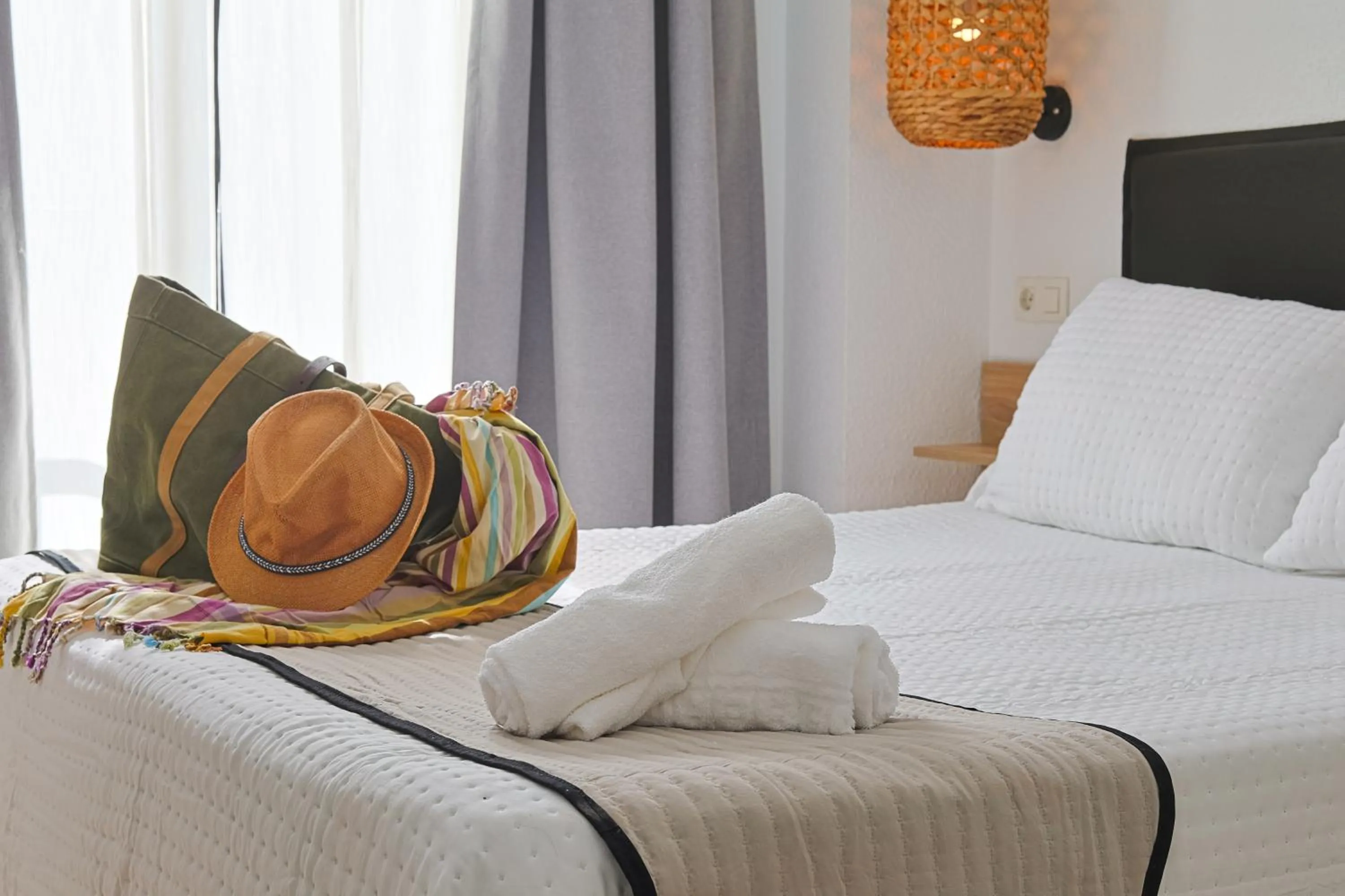 Bed in Hotel Olas de Almuñécar