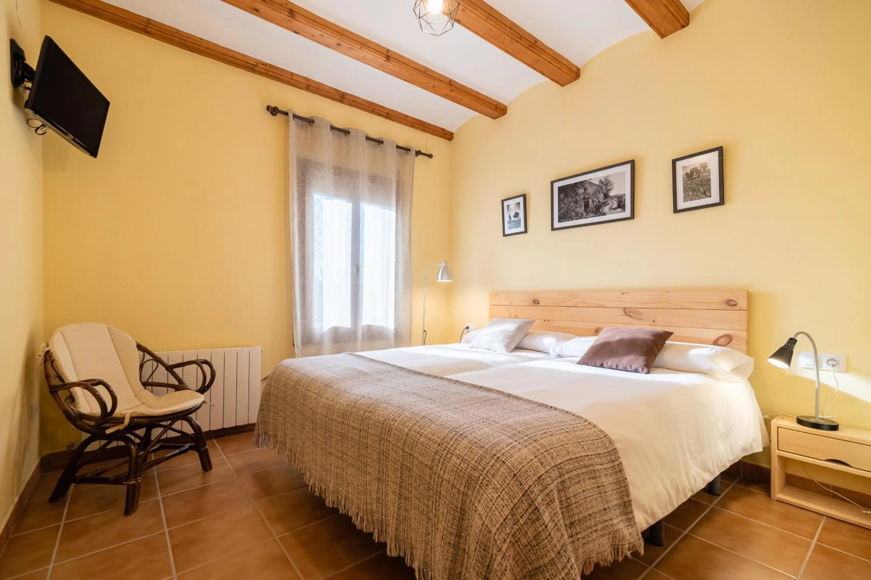 Bed in Pou De Beca Allotjaments i agroturisme