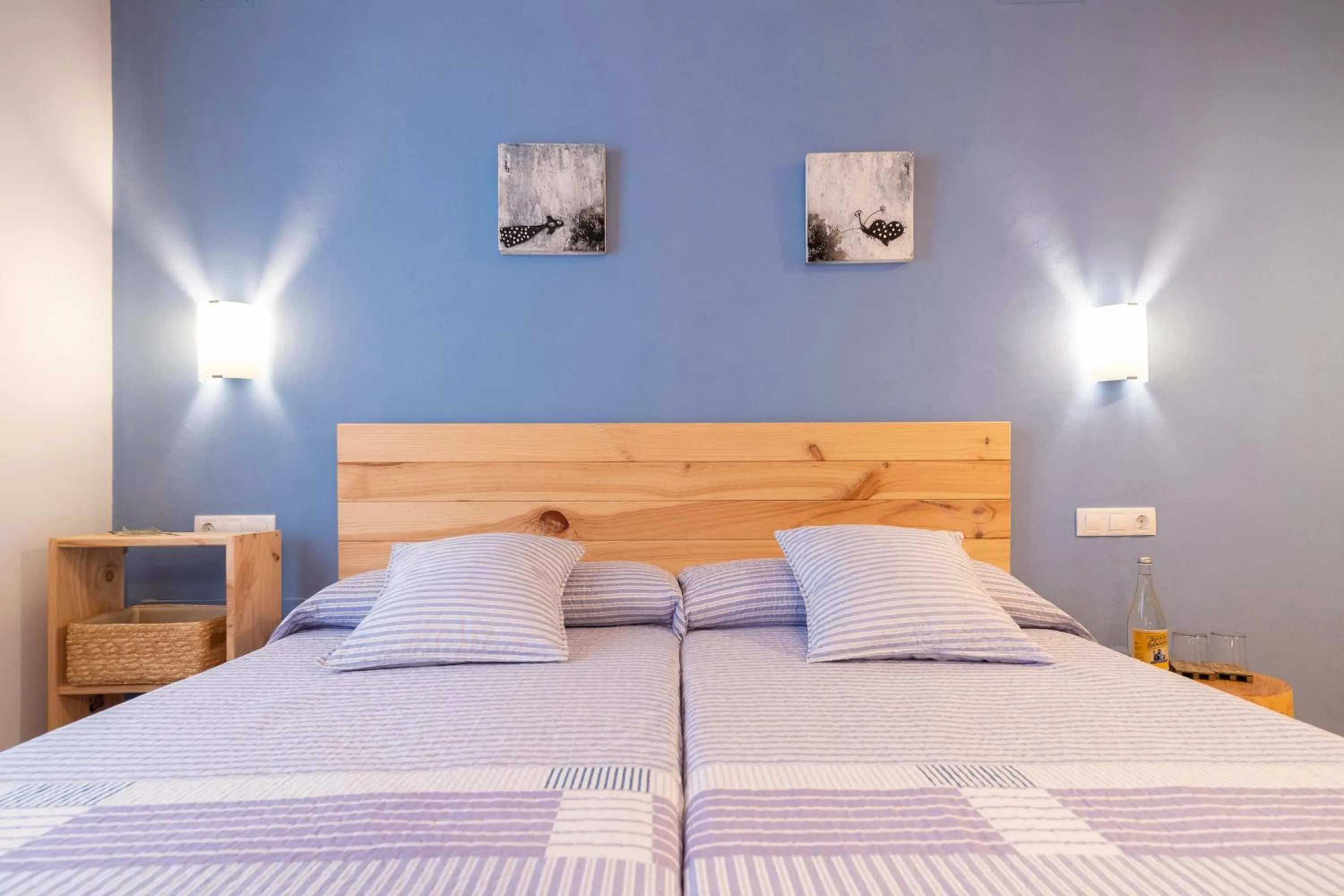 Bed in Pou De Beca Allotjaments i agroturisme