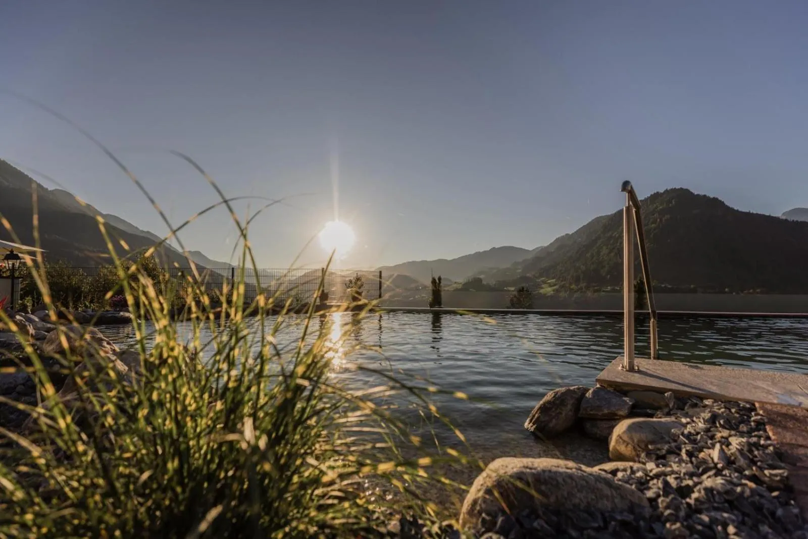 Swimming pool in Hotel AlpenSchlössl