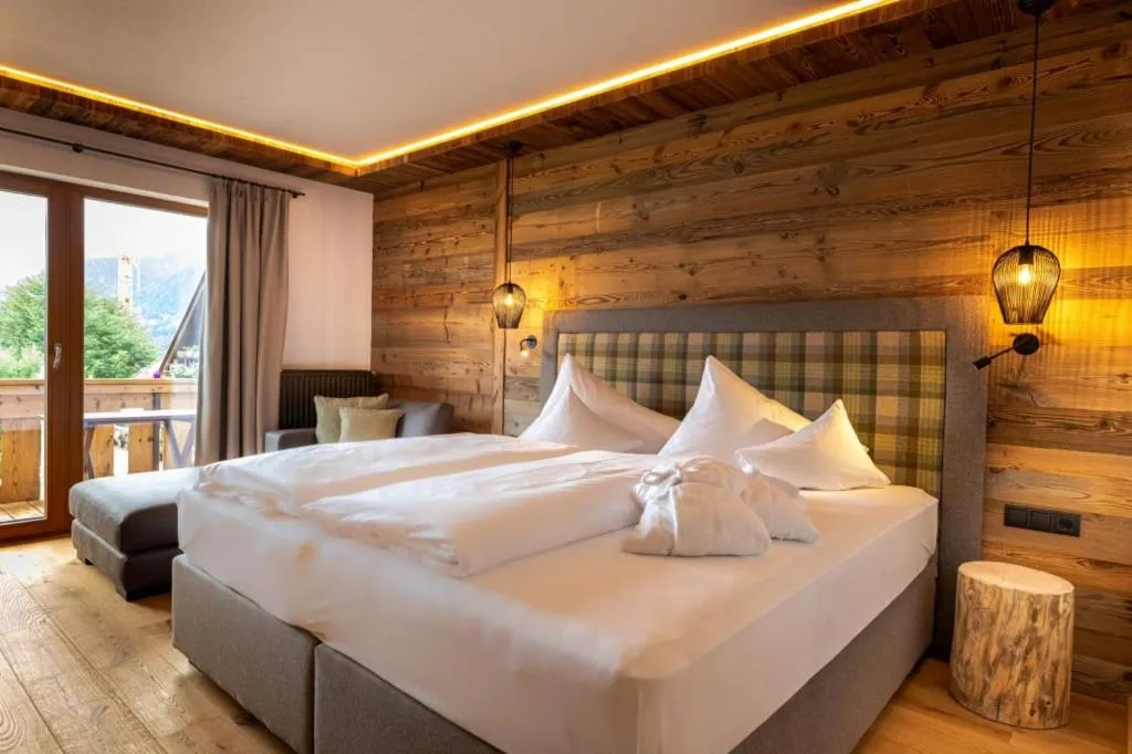 Bed in Hotel Spielmann